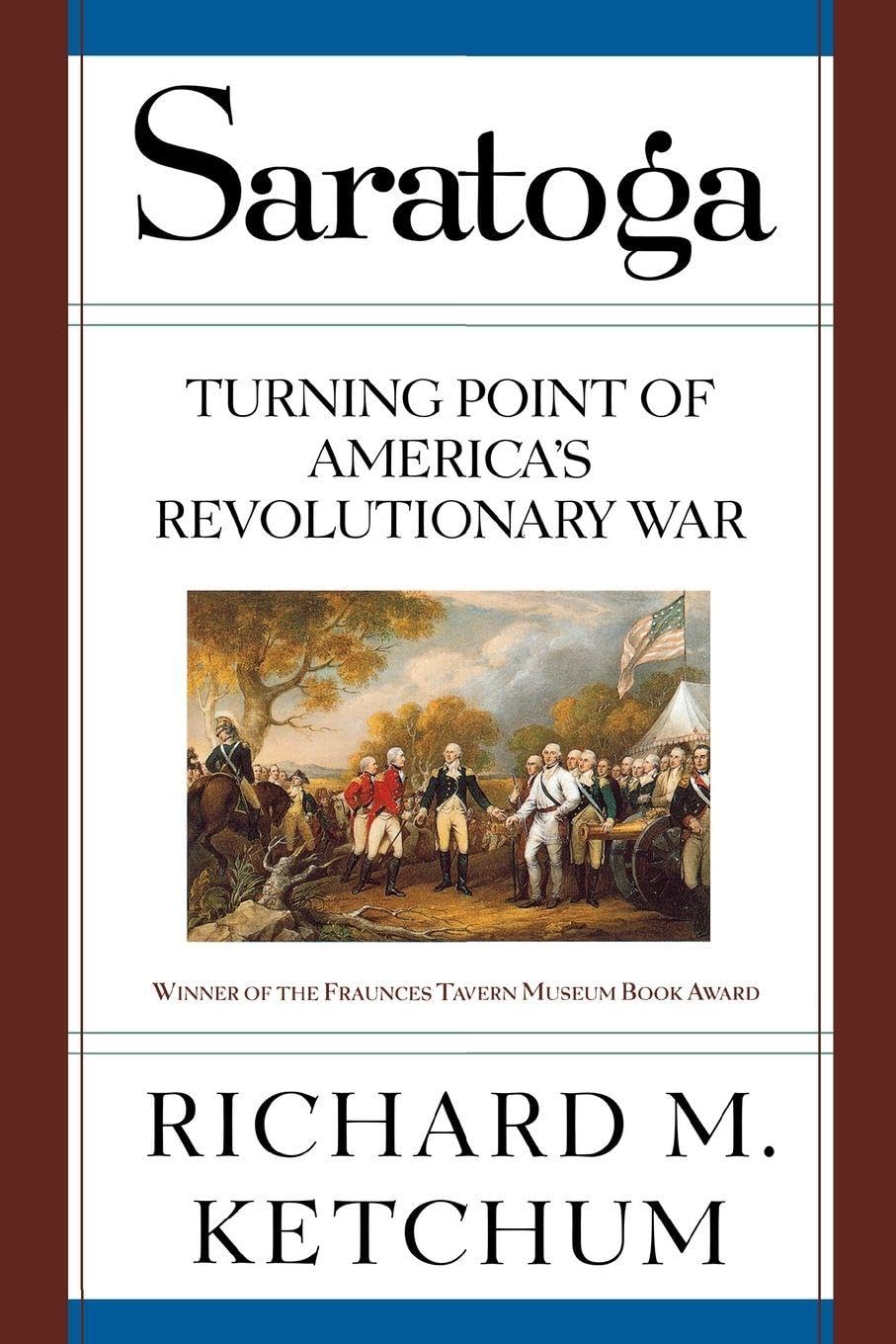 Saratoga: Turning Point of America's Revolutionary War book cover