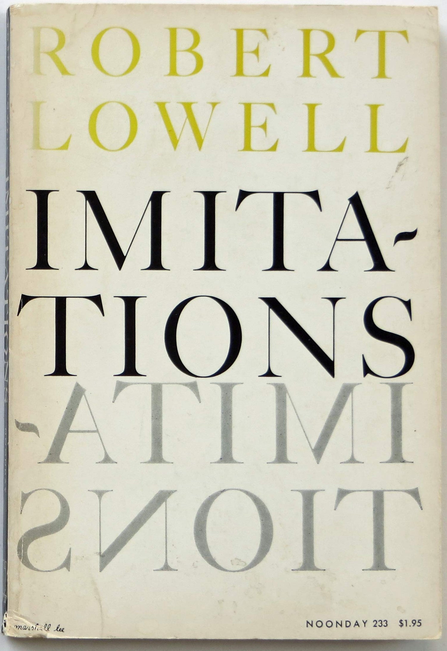 Imitations book cover