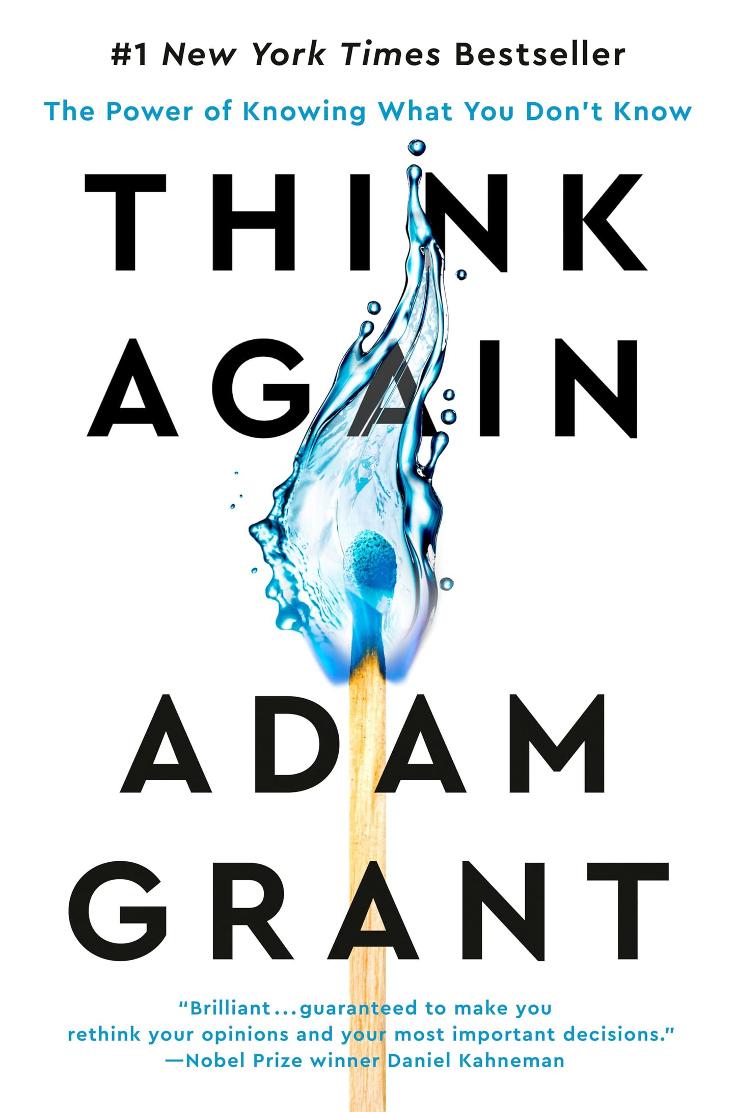 Think Again: The Power of Knowing What You Don't Know book cover