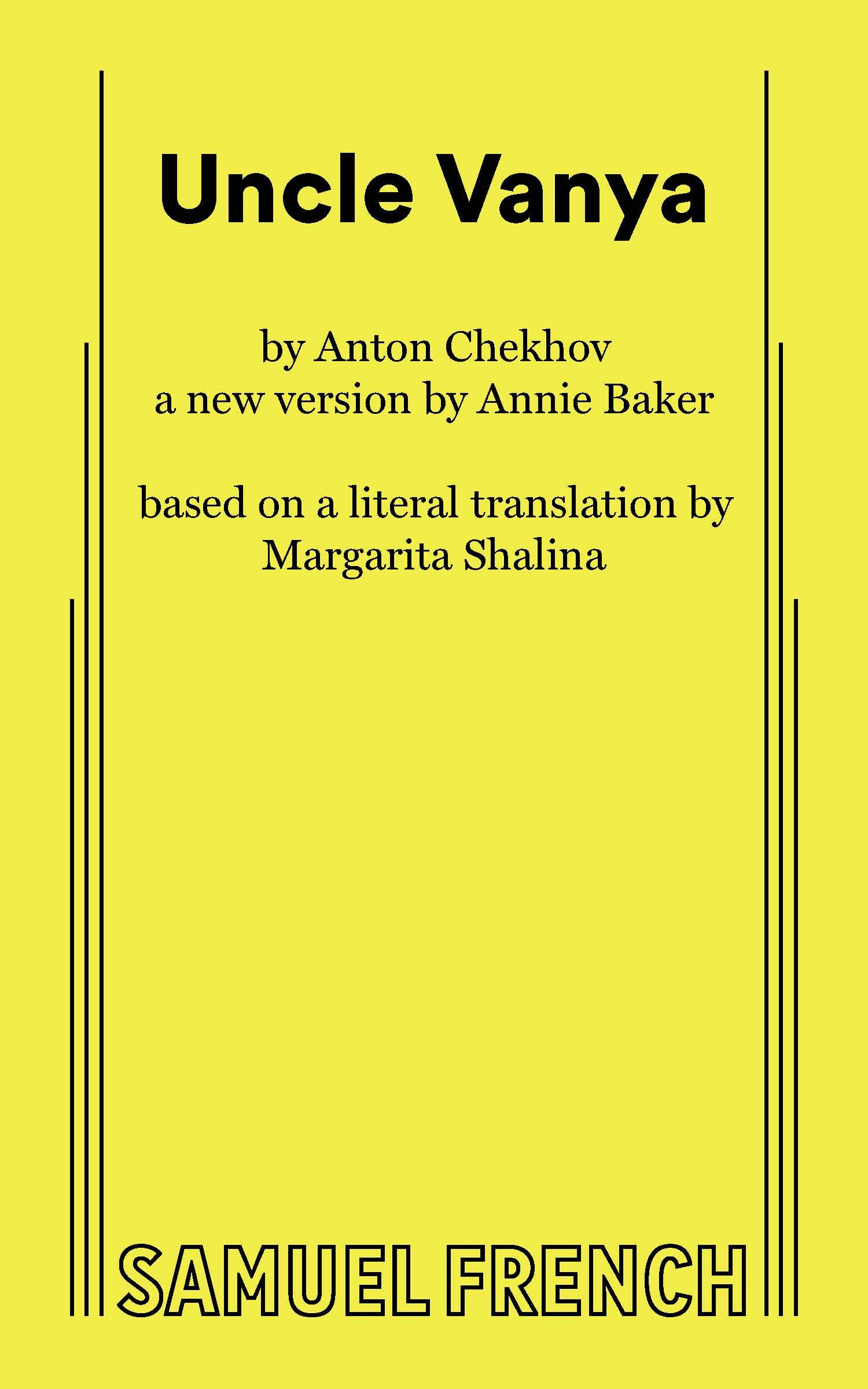 Uncle Vanya book cover