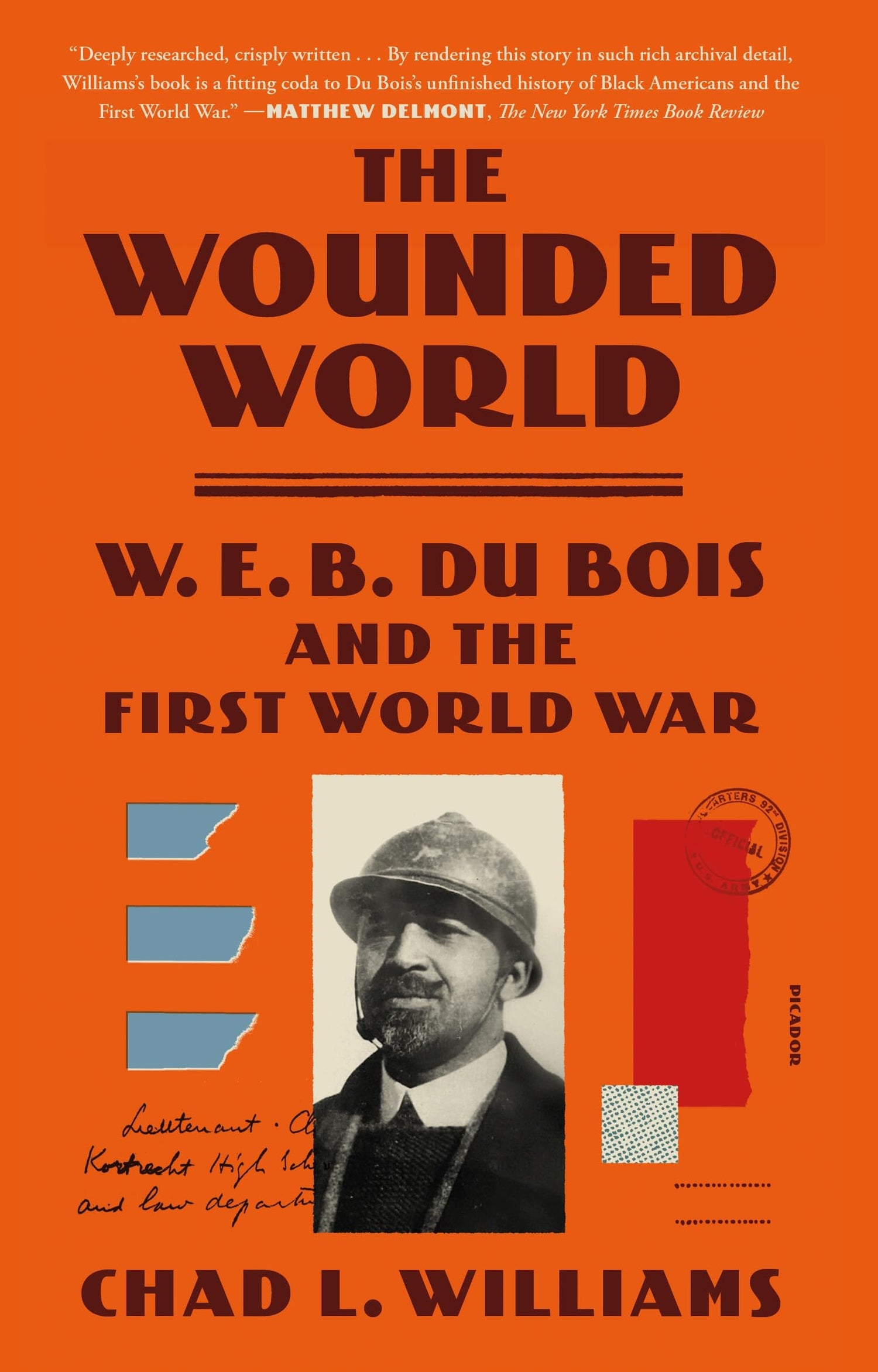 Wounded World: W. E. B. Du Bois and the First World War book cover