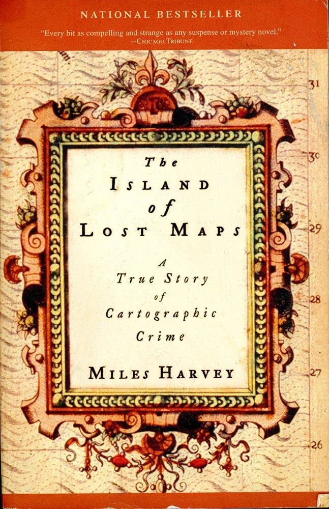 Island of Lost Maps: A True Story of Cartographic Crime book cover