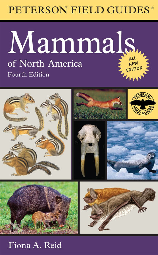 Peterson Field Guide to Mammals of North America book cover