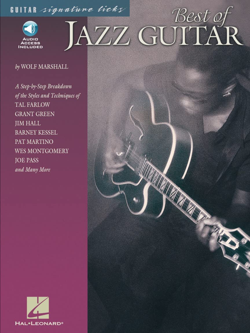 Best of Jazz Guitar - Singature Licks Book/Online Audio [With CD] book cover