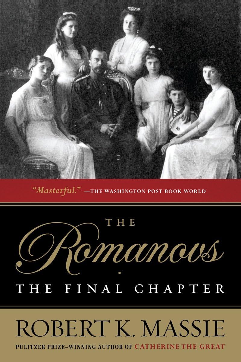 Romanovs: The Final Chapter book cover