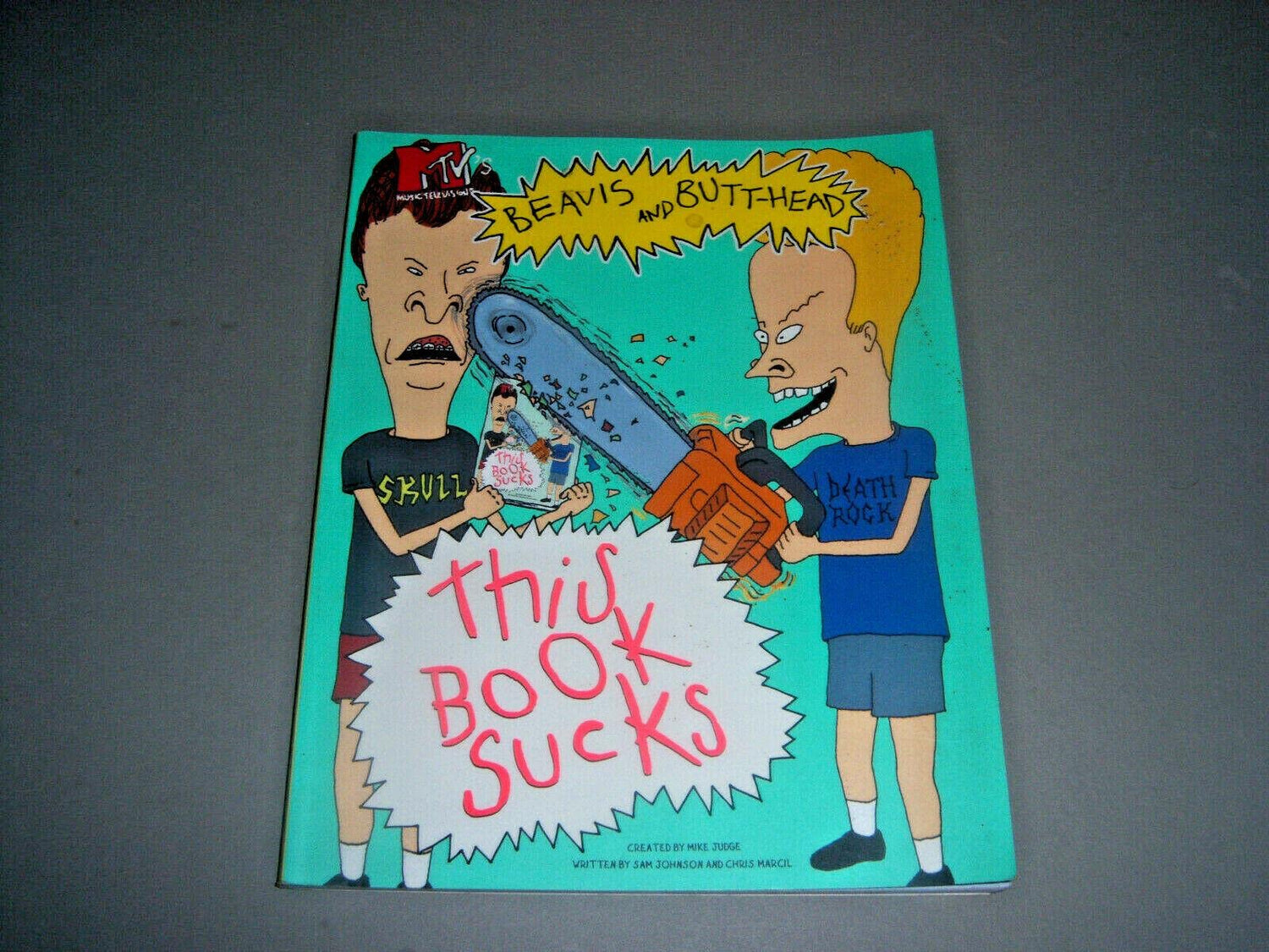 MTV's Beavis and Butt-Head This Book Sucks book cover