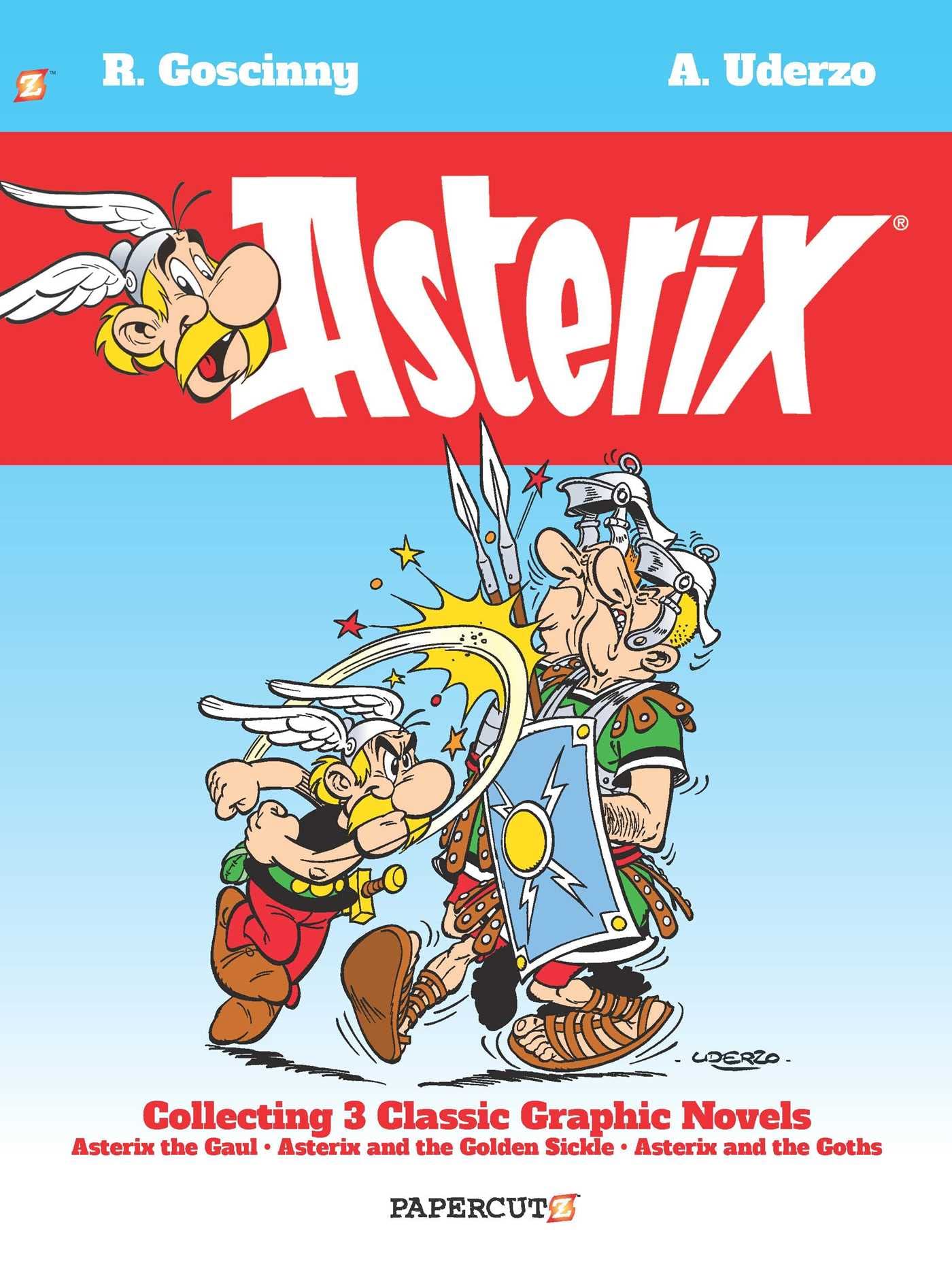 Asterix Omnibus Vol. 1: Collects Asterix the Gaul, Asterix and the Golden Sickle, and Asterix and the Goths book cover