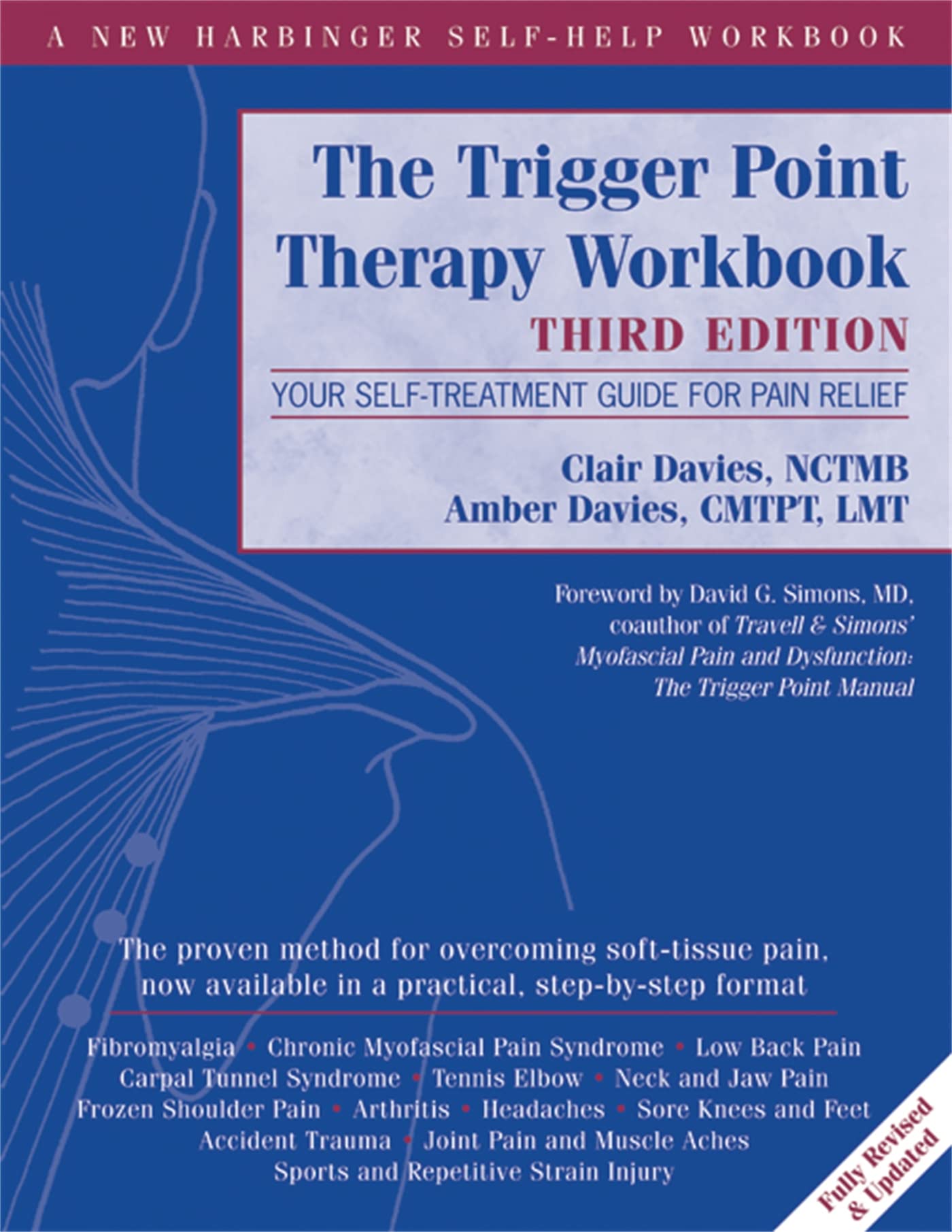 Trigger Point Therapy Workbook: Your Self-Treatment Guide for Pain Relief book cover