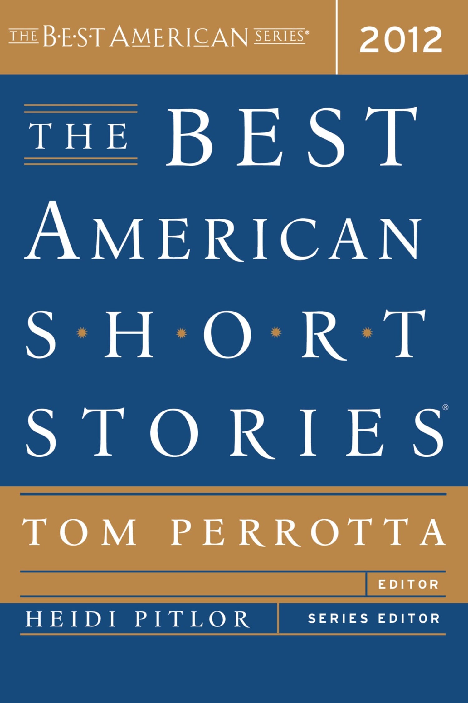 Best American Short Stories 2012 (2012) book cover