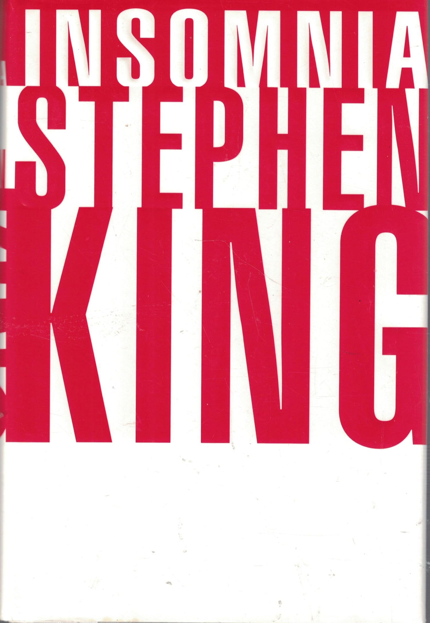 Insomnia book cover