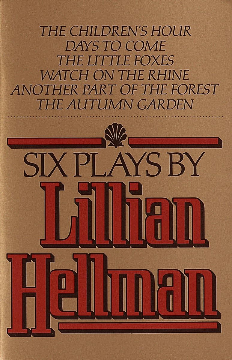 Six Plays by Lillian Hellman book cover