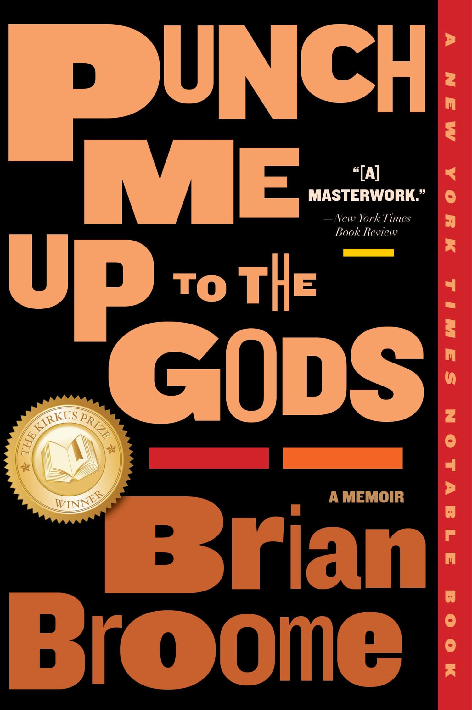 Punch Me Up to the Gods: A Memoir book cover