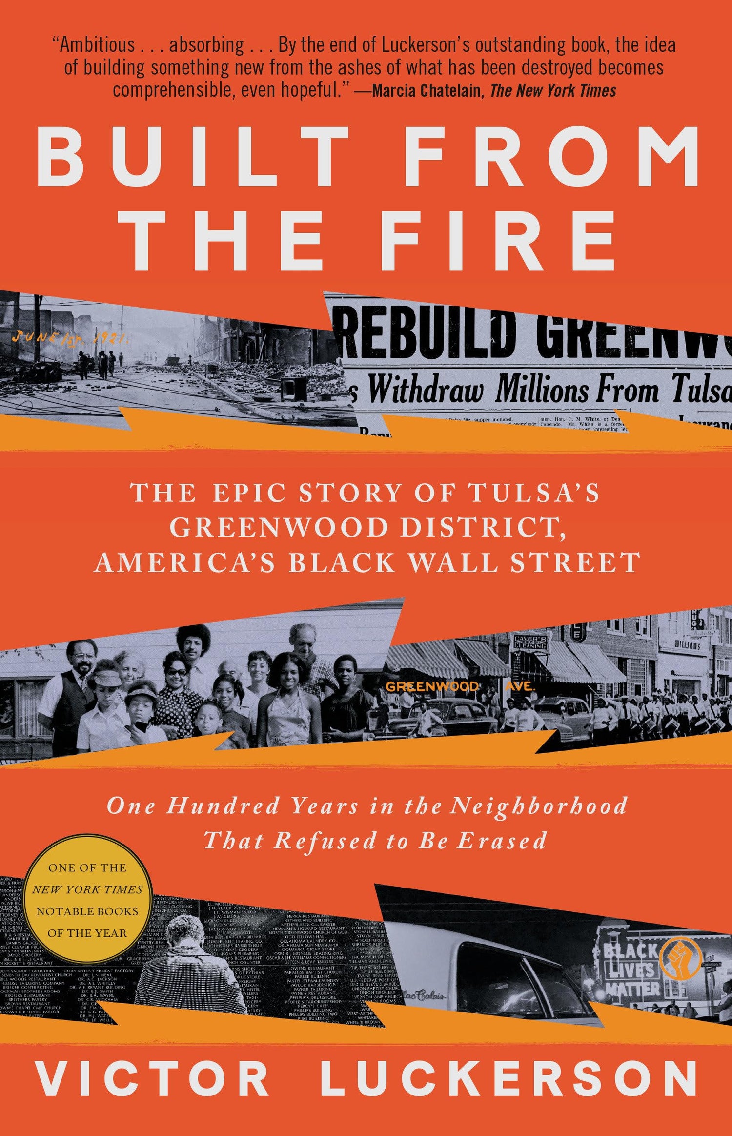 Built from the Fire: The Epic Story of Tulsa's Greenwood District, America's Black Wall Street book cover