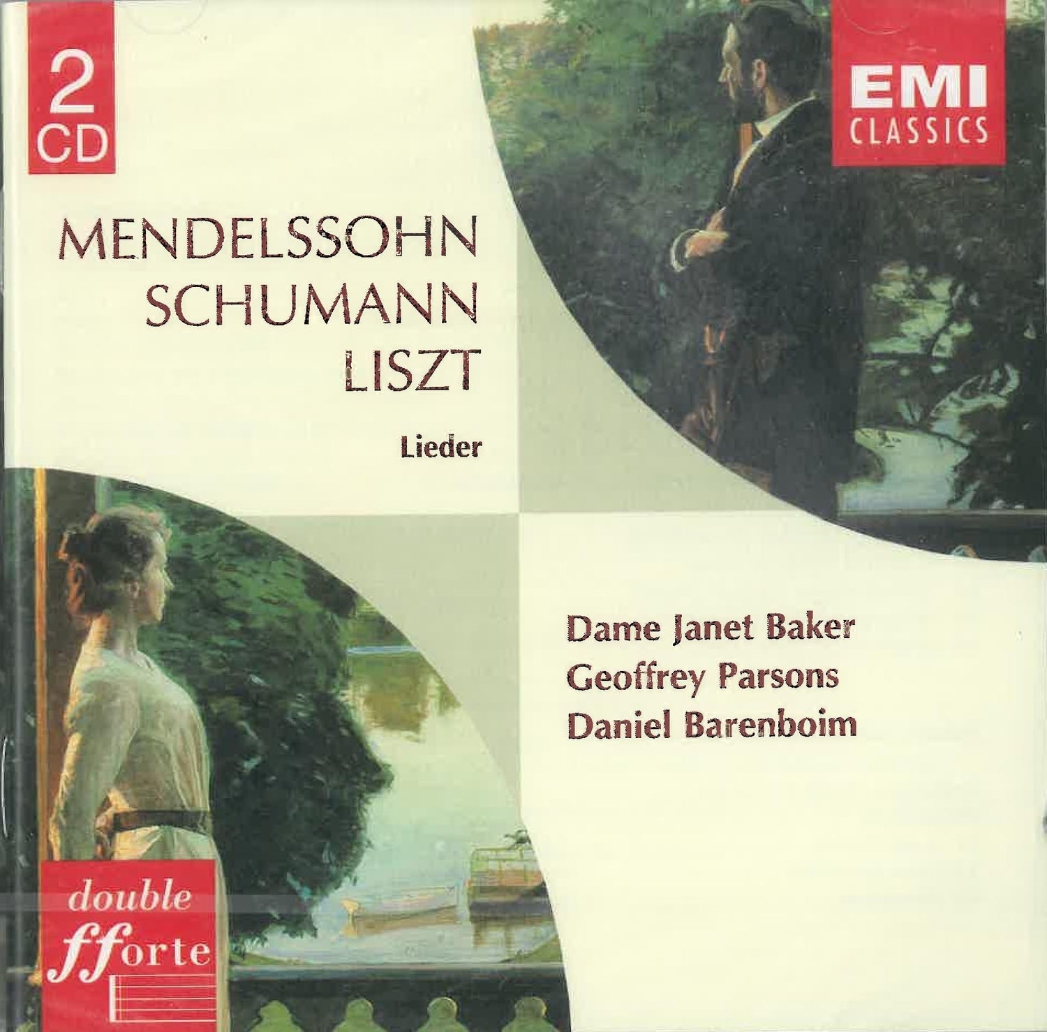 Mendelssohn / Schumann / Liszt: Lieder book cover