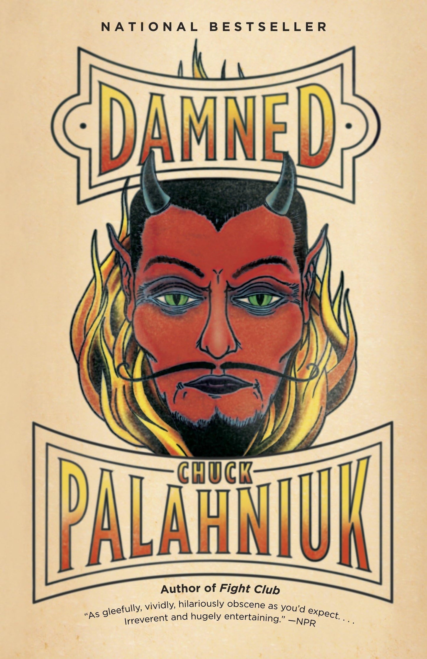 Damned book cover