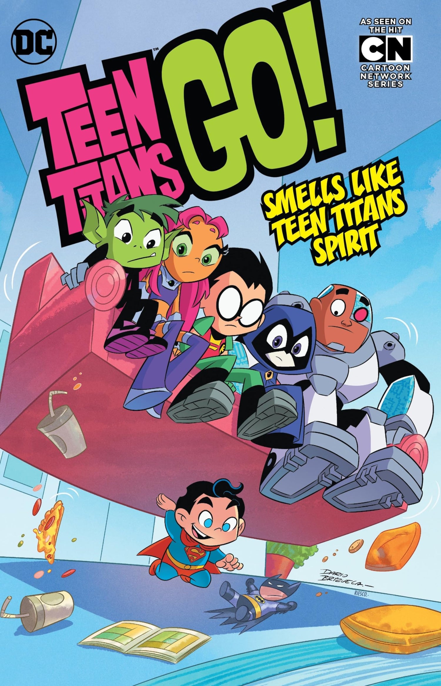 Teen Titans Go! Vol. 4: Smells Like Teen Titans Spirit book cover