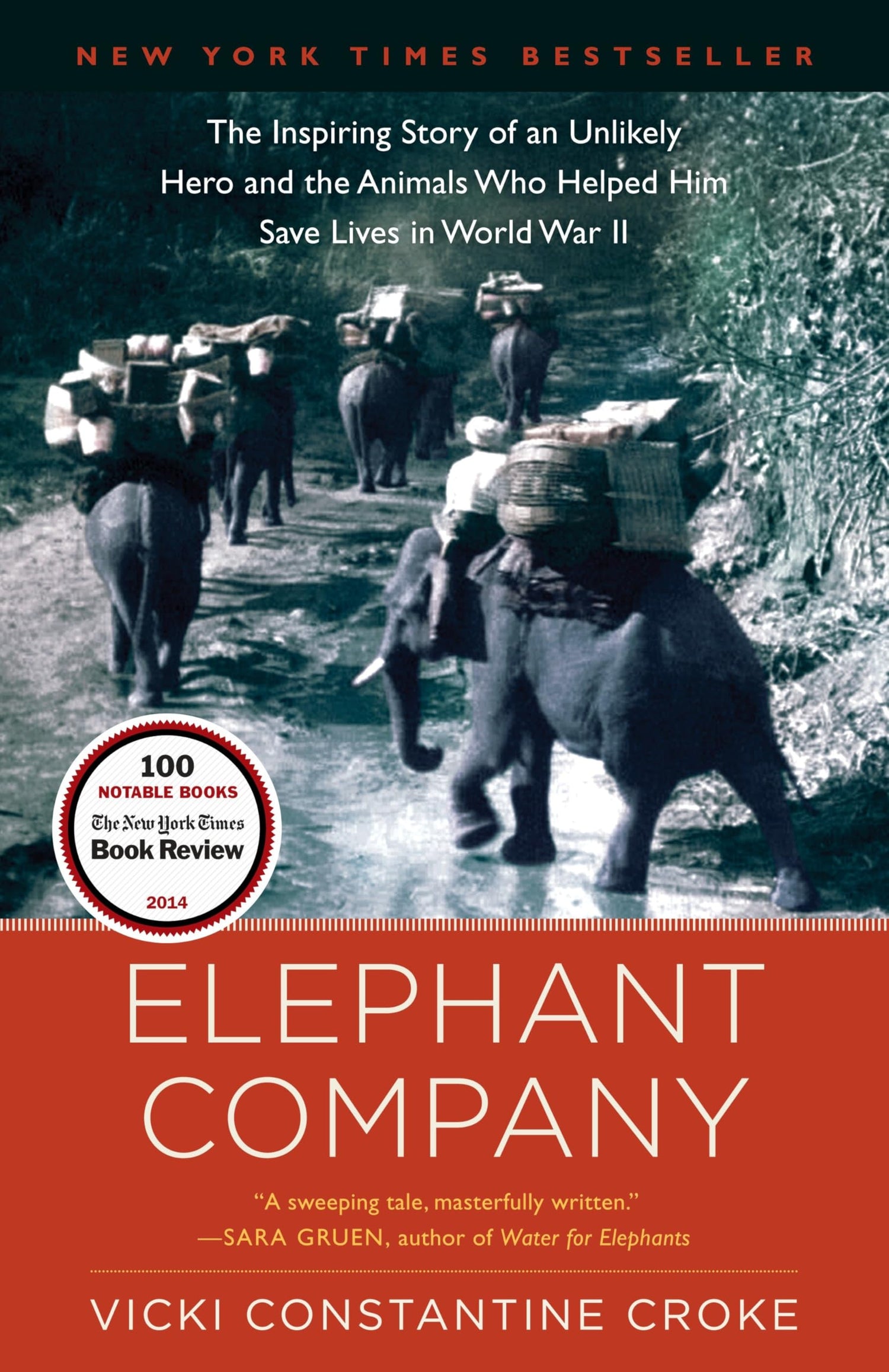 Elephant Company: The Inspiring Story of an Unlikely Hero and the Animals Who Helped Him Save Lives in World War II book cover