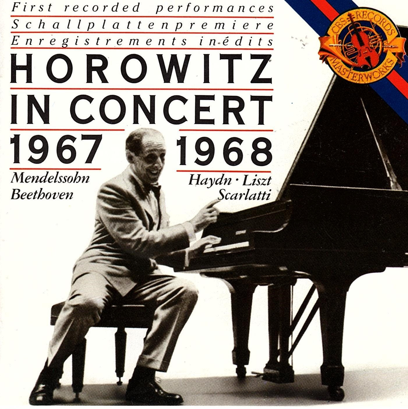 Horowitz in Concert book cover