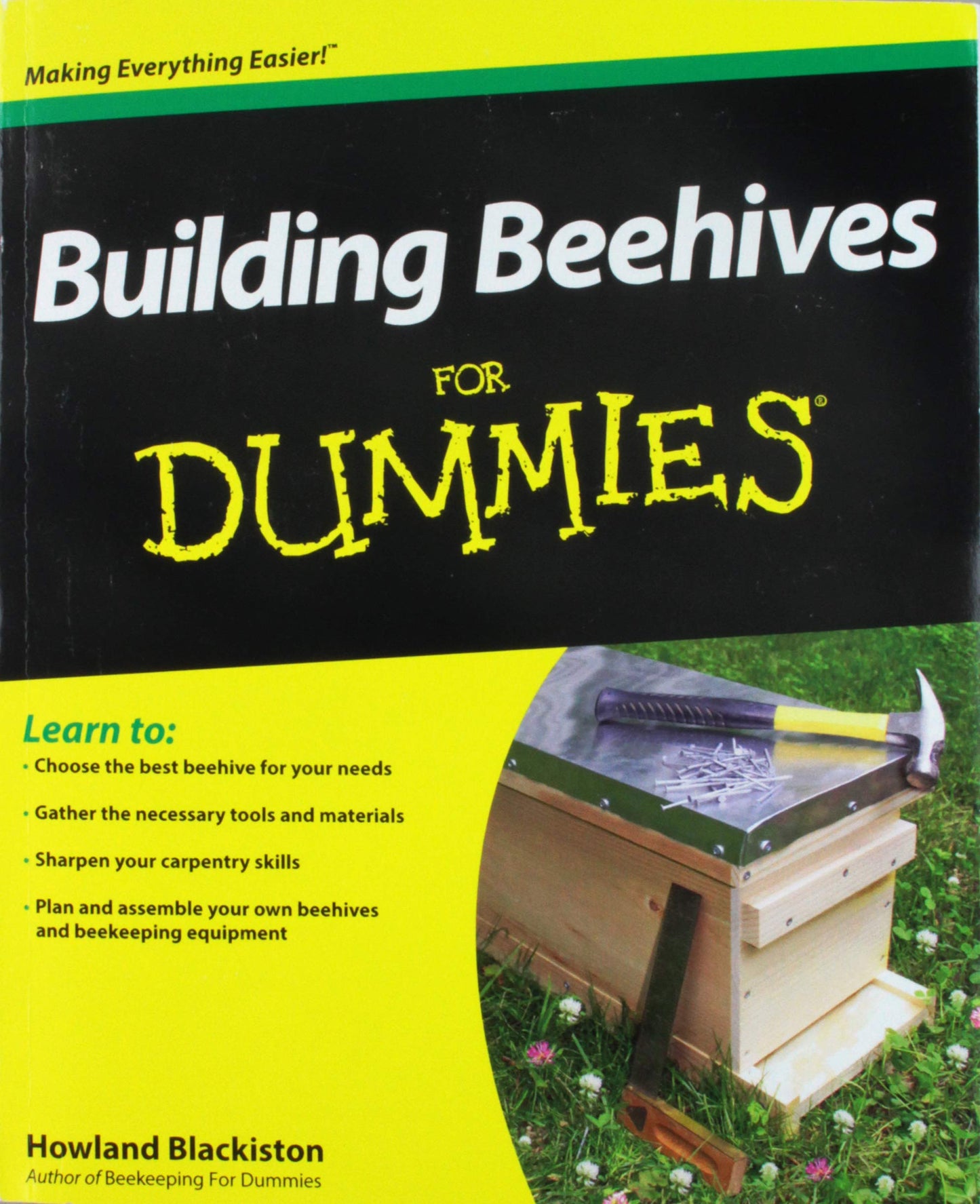 Building Beehives for Dummies book cover