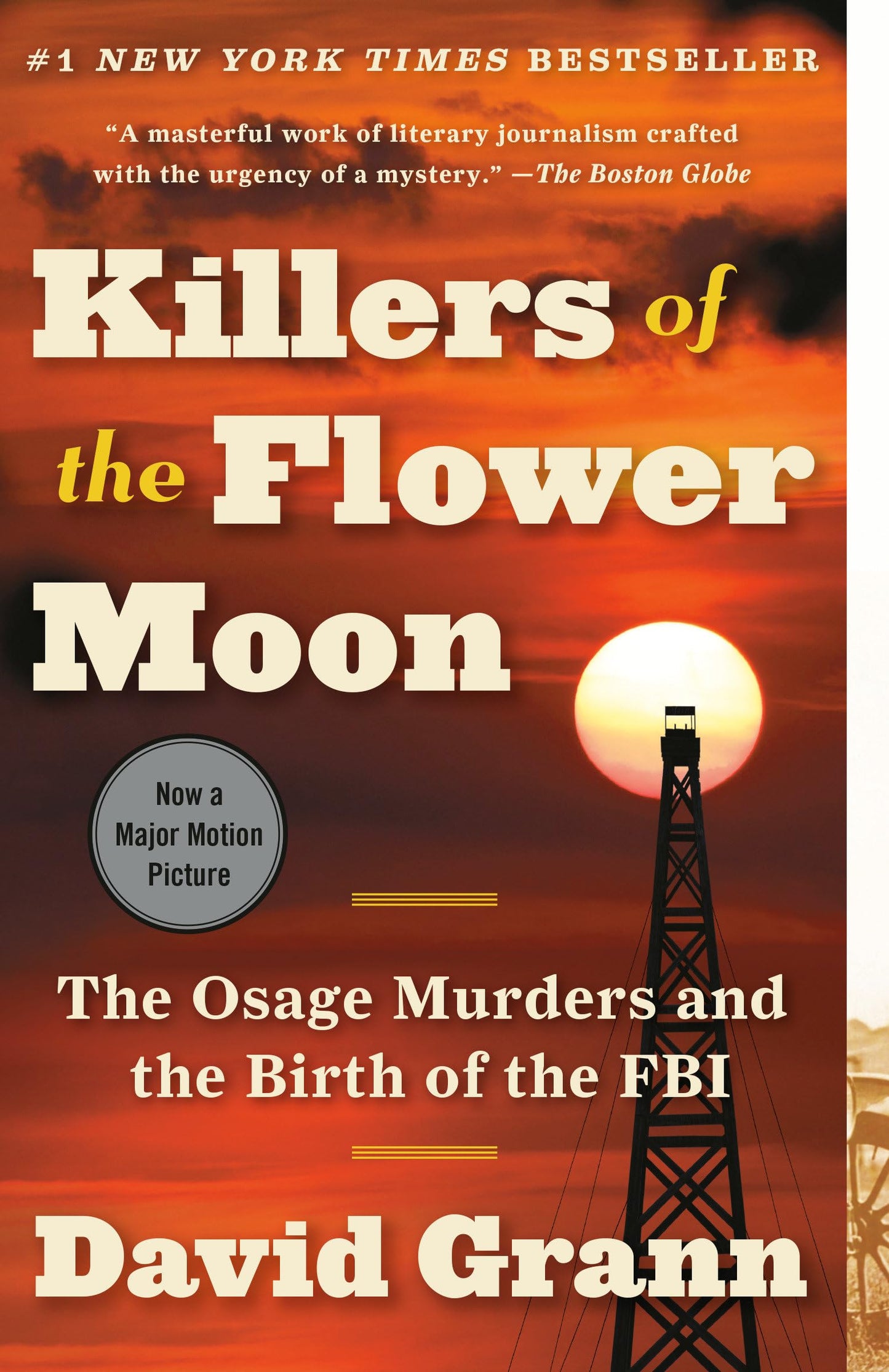 Killers of the Flower Moon: The Osage Murders and the Birth of the FBI book cover