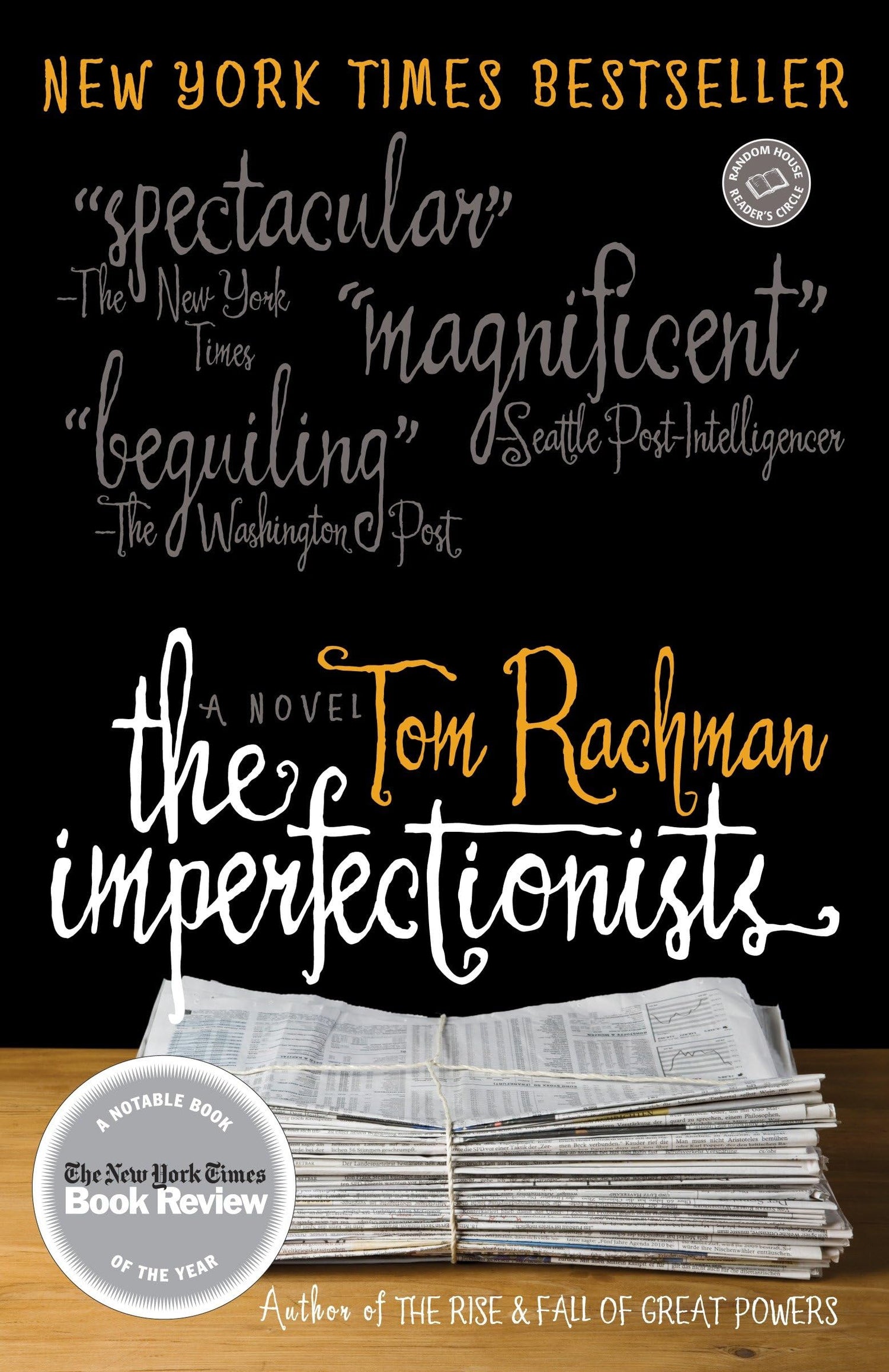 Imperfectionists book cover
