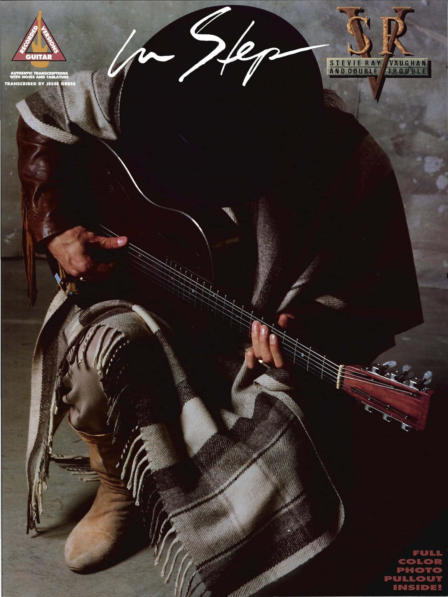Stevie Ray Vaughan - In Step book cover