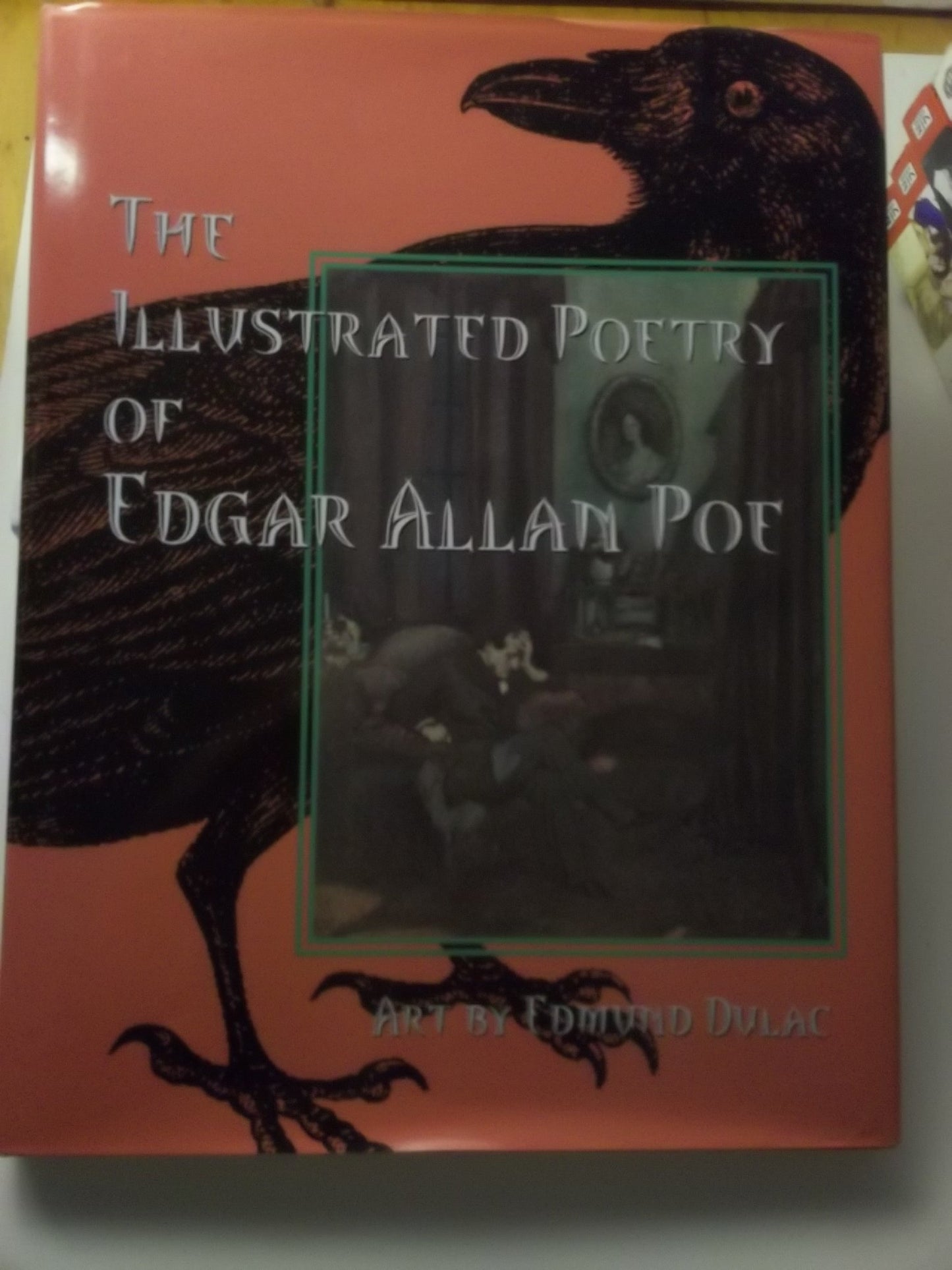 Illustrated Poetry of Edgar Allan Poe book cover
