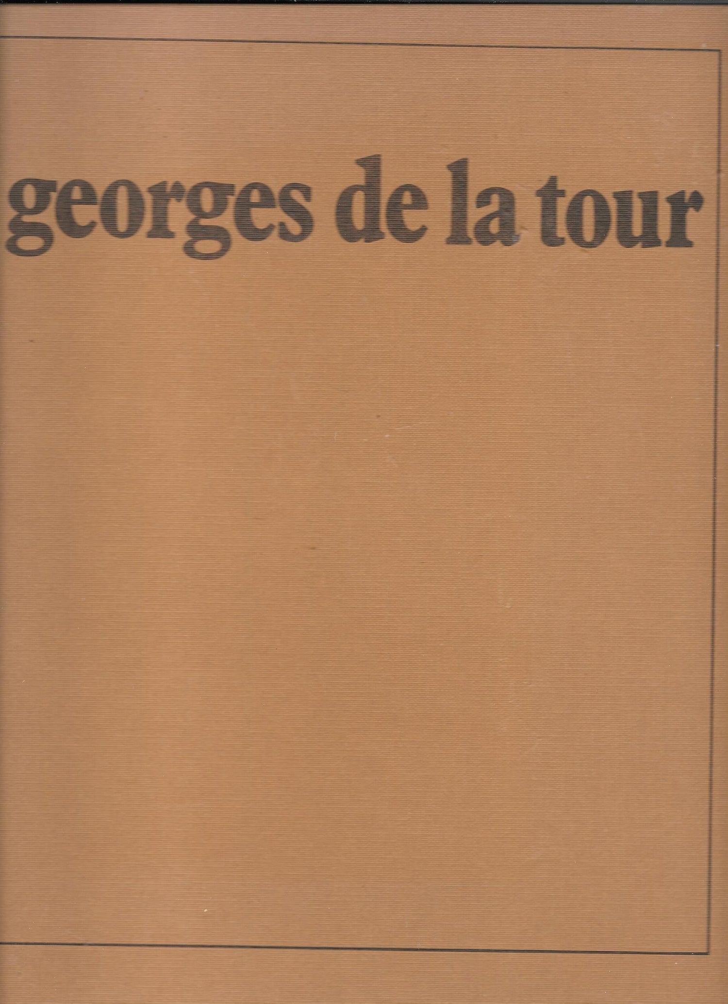 Georges de la tour (ART (A)) book cover
