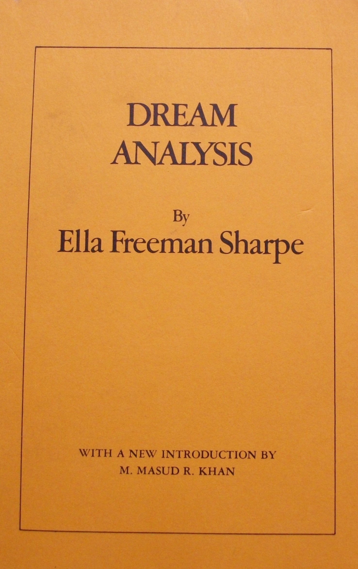 Dream Analysis (P) book cover