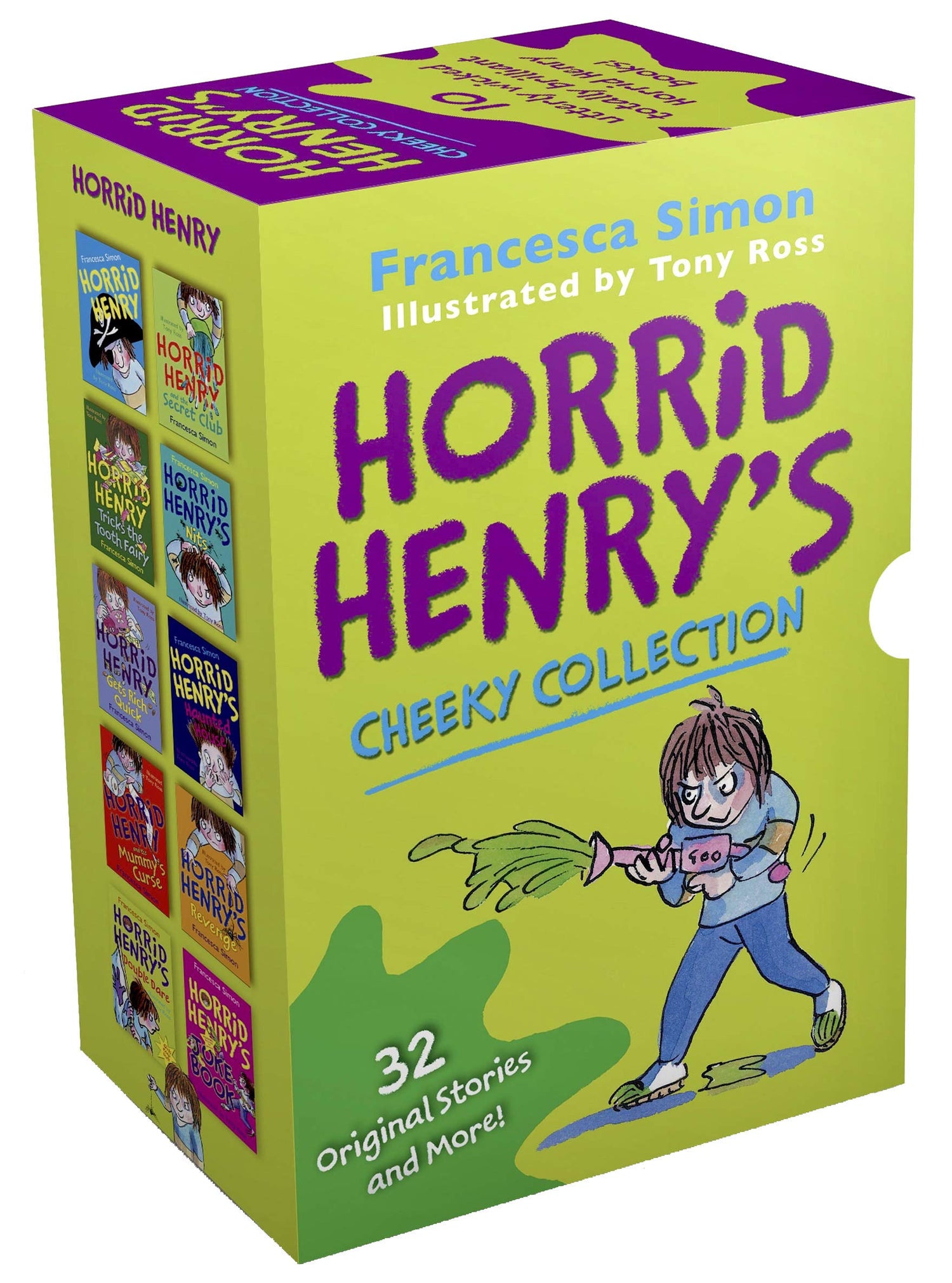 Horrid Henry Cheeky Collection 10 Books Box Set book cover