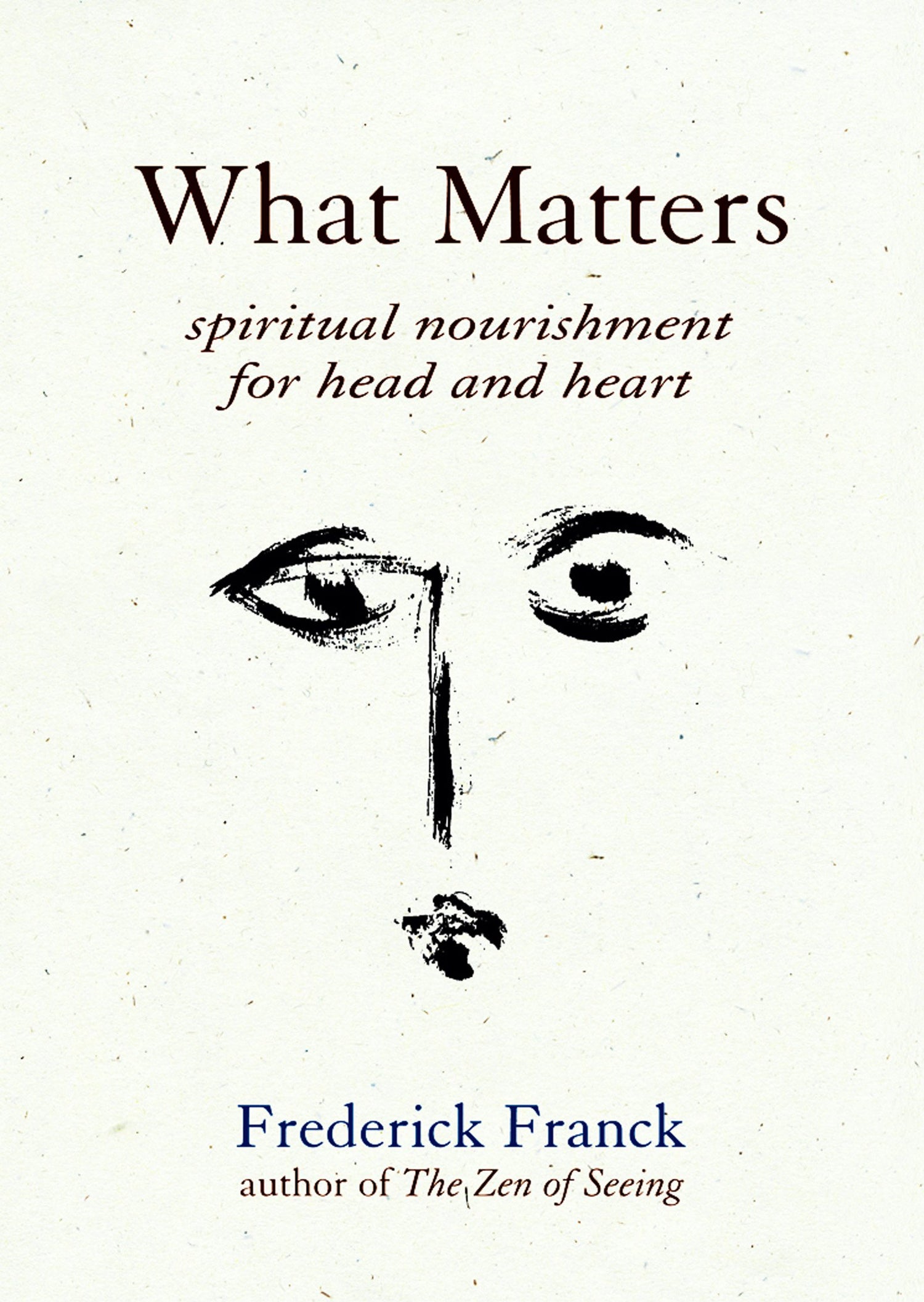 What Matters: Spiritual Nourishment for Head and Heart book cover