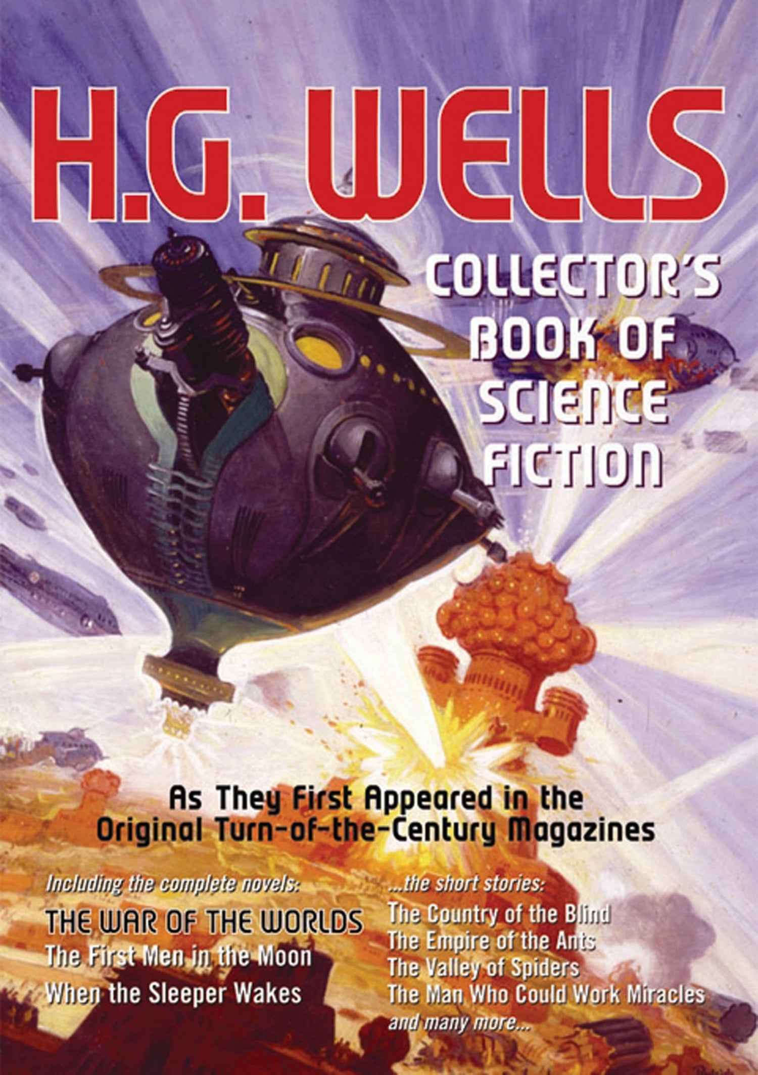 H. G. Wells Collector's Book of Science Fiction book cover