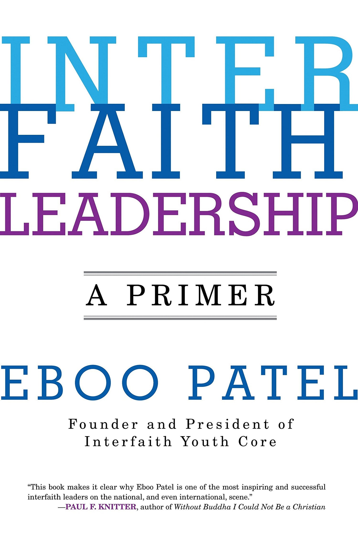 Interfaith Leadership: A Primer book cover