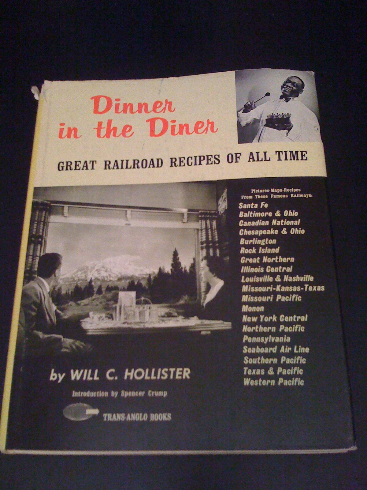 Dinner in the Diner: Great Railroad Recipes of All Time book cover