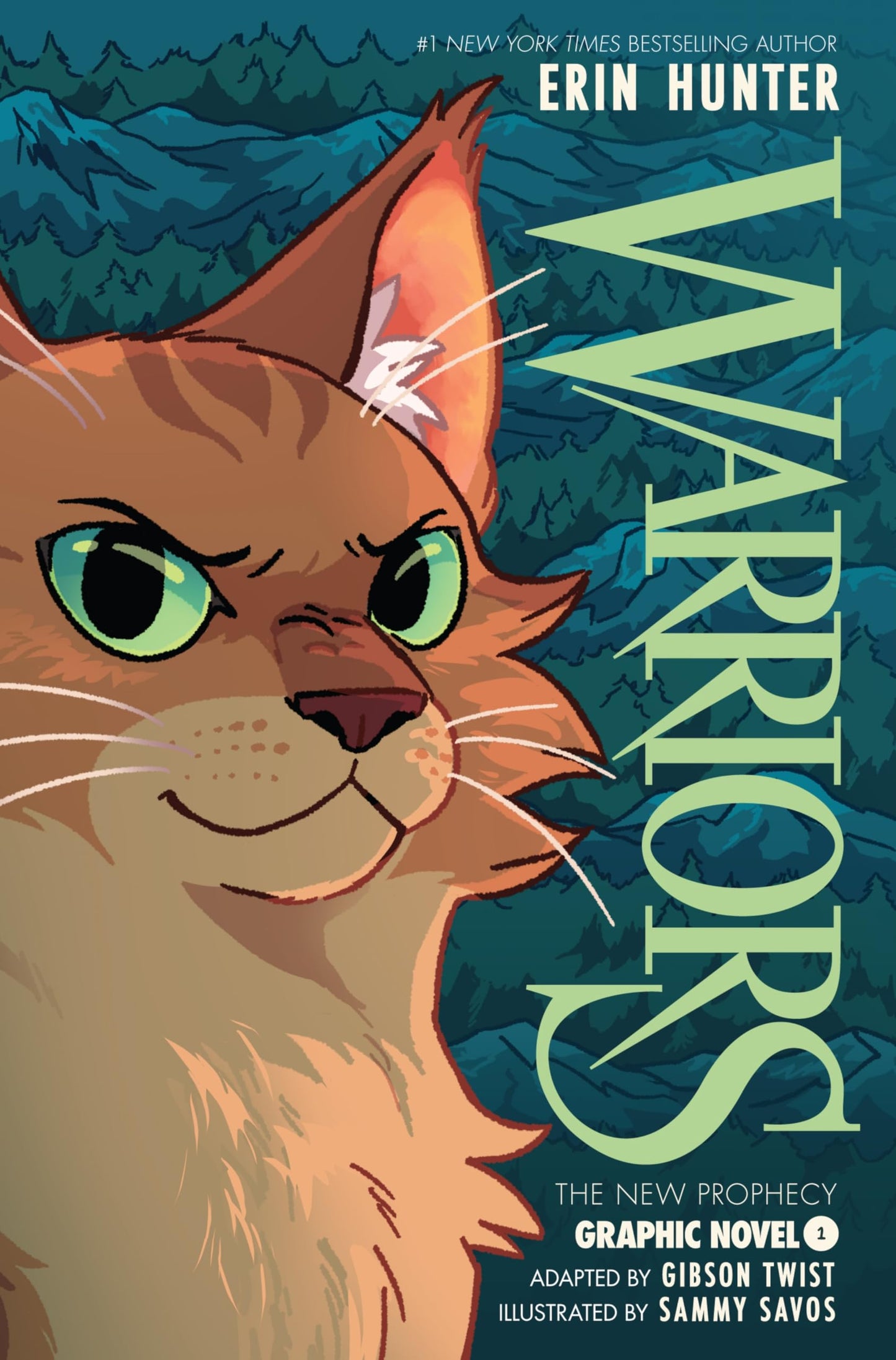 Warriors: The New Prophecy Graphic Novel 1 book cover