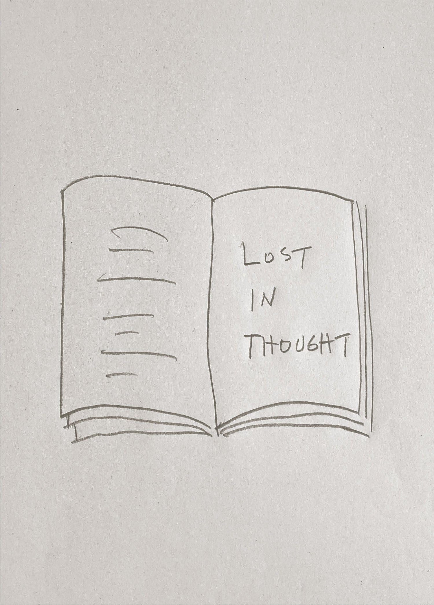 Lost in Thought book cover