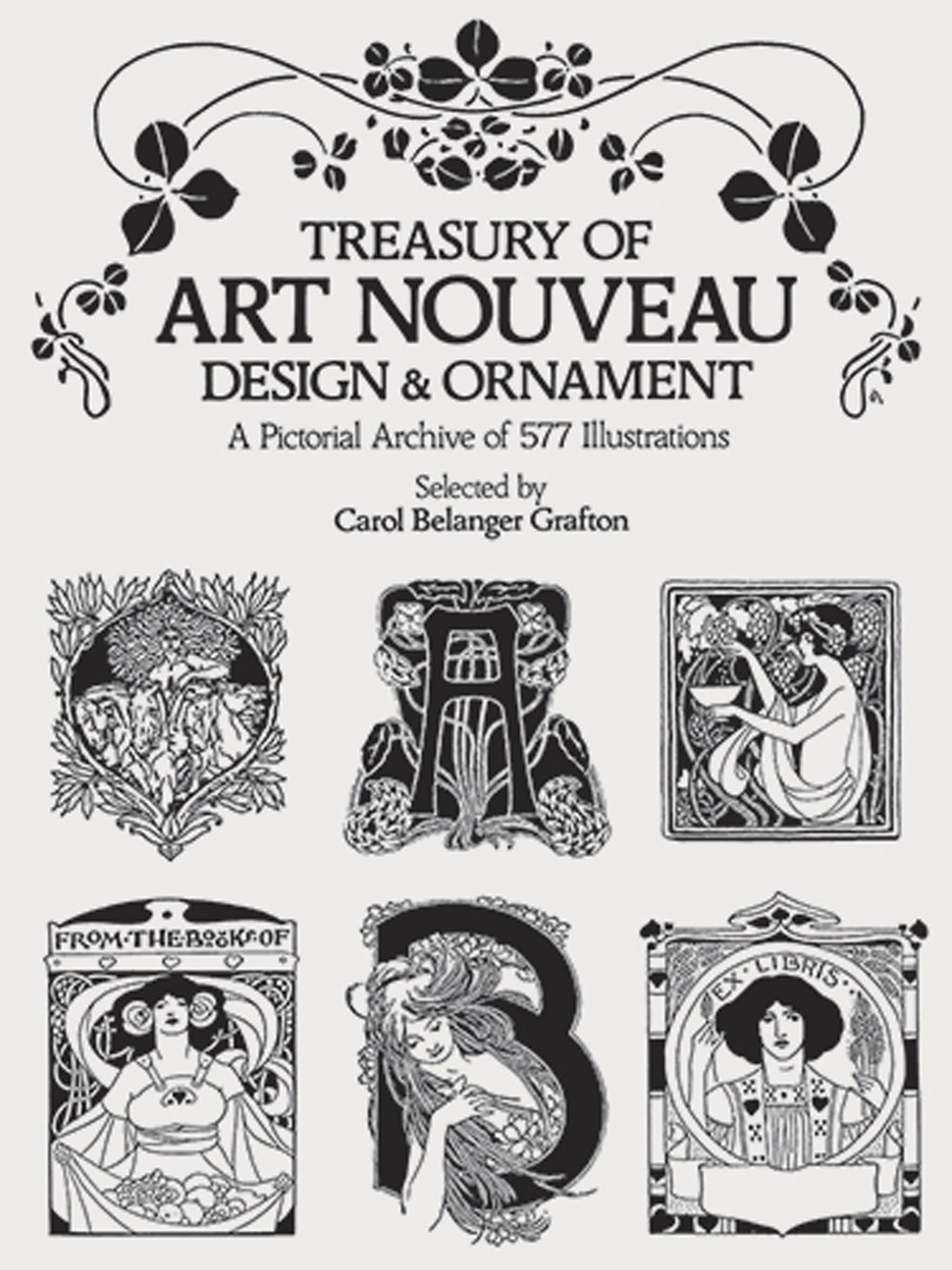 Treasury of Art Nouveau Design & Ornament book cover