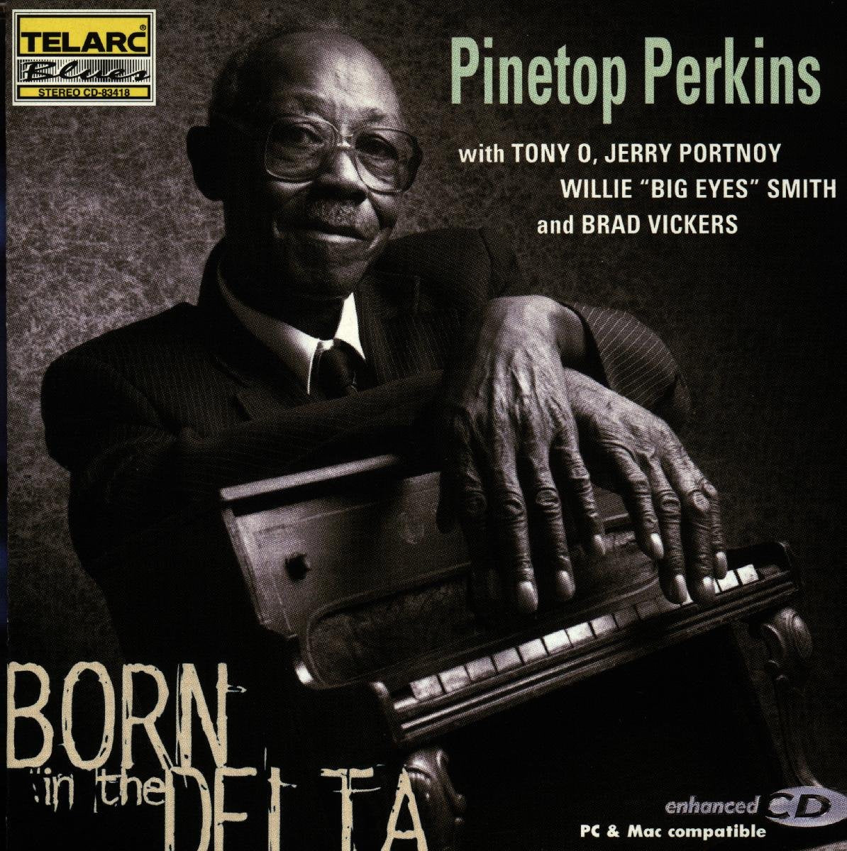 Pinetop Perkins: Born in the Delta book cover
