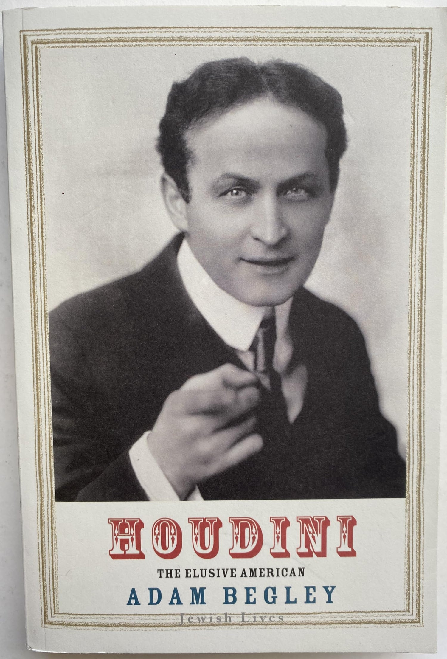 Houdini The Elusive American book cover
