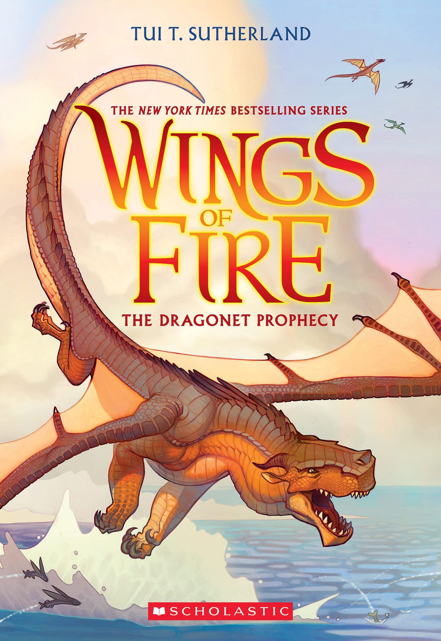The Dragonet Prophecy book cover