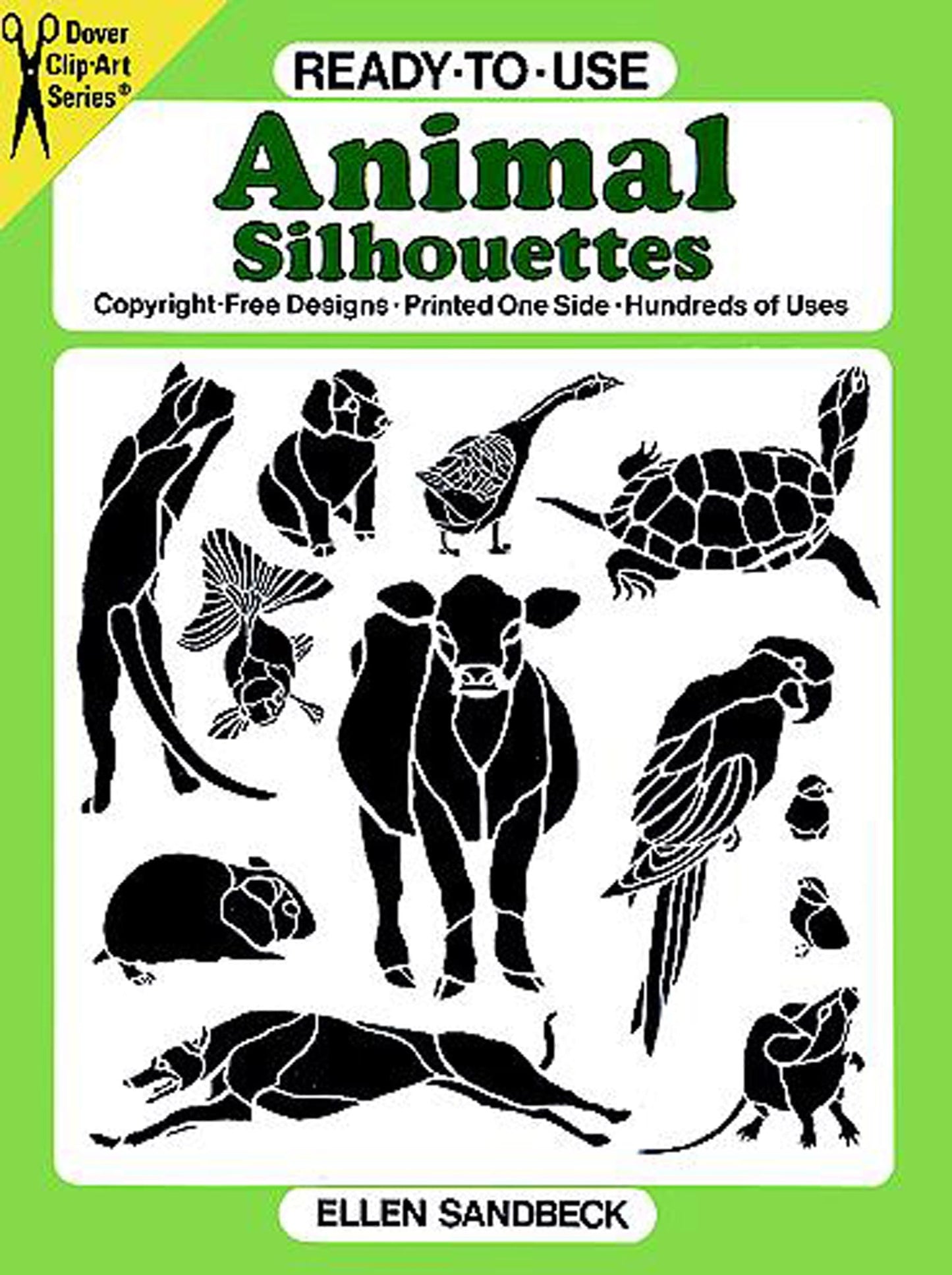 Ready-To-Use Animal Silhouettes book cover