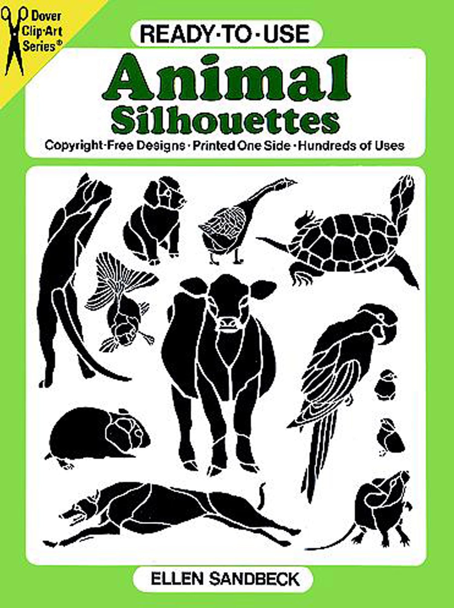 Ready-To-Use Animal Silhouettes book cover