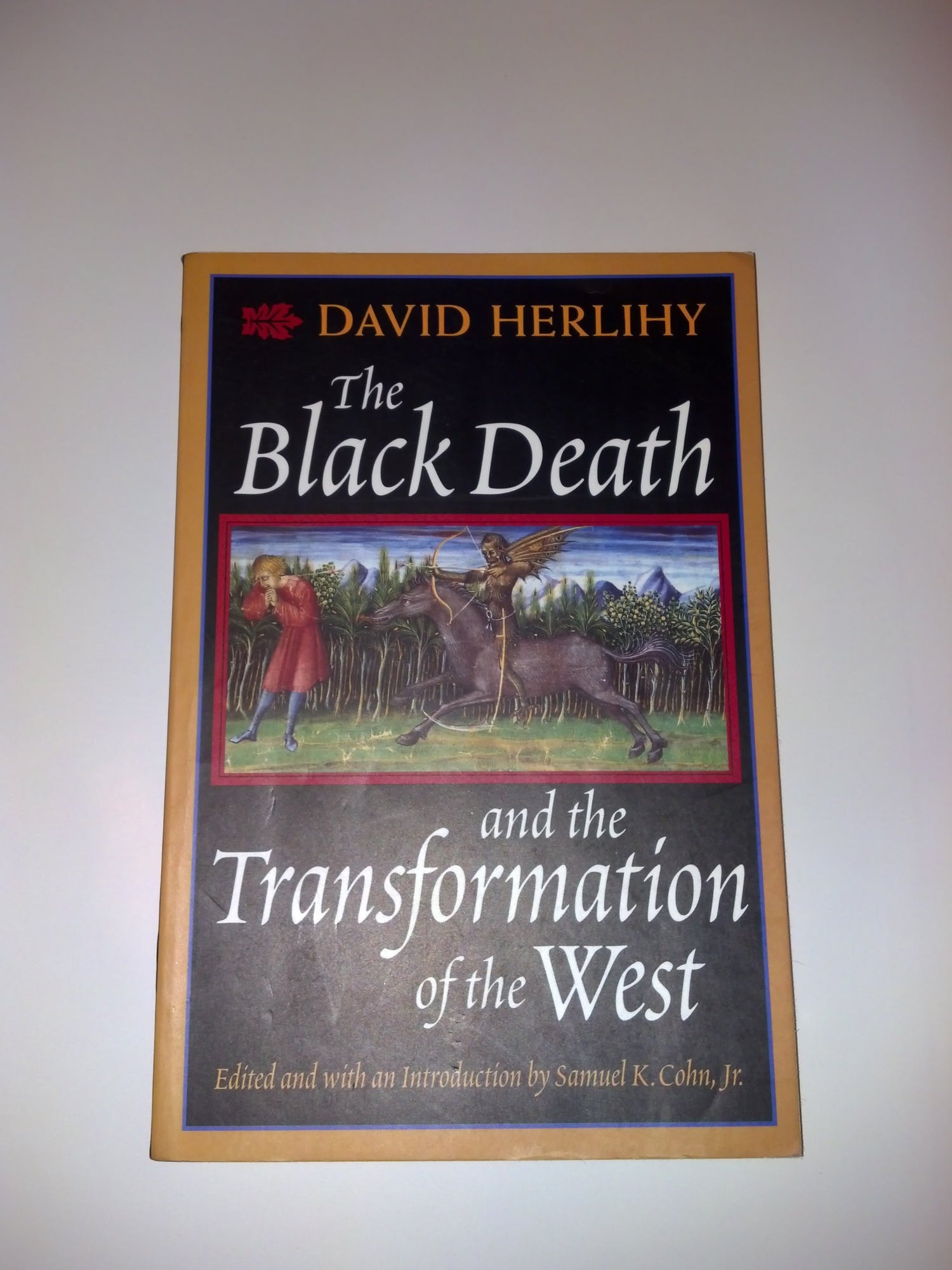 Black Death and the Transformation of the West book cover