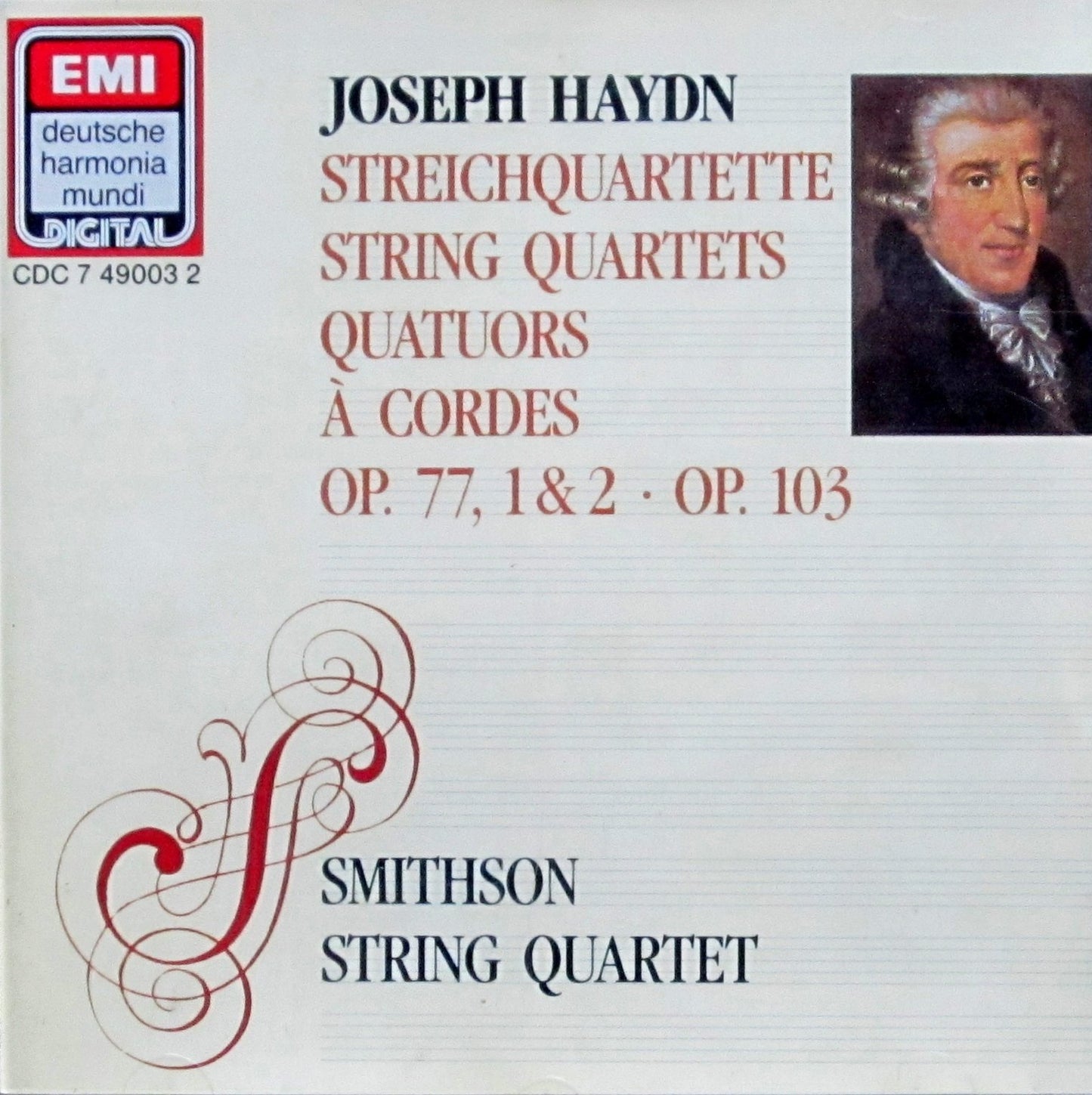 Joseph Haydn: Streichquartette/String Quartets/Quatuors a Cordes Op. 77, 1 & 2; Op. 103 book cover