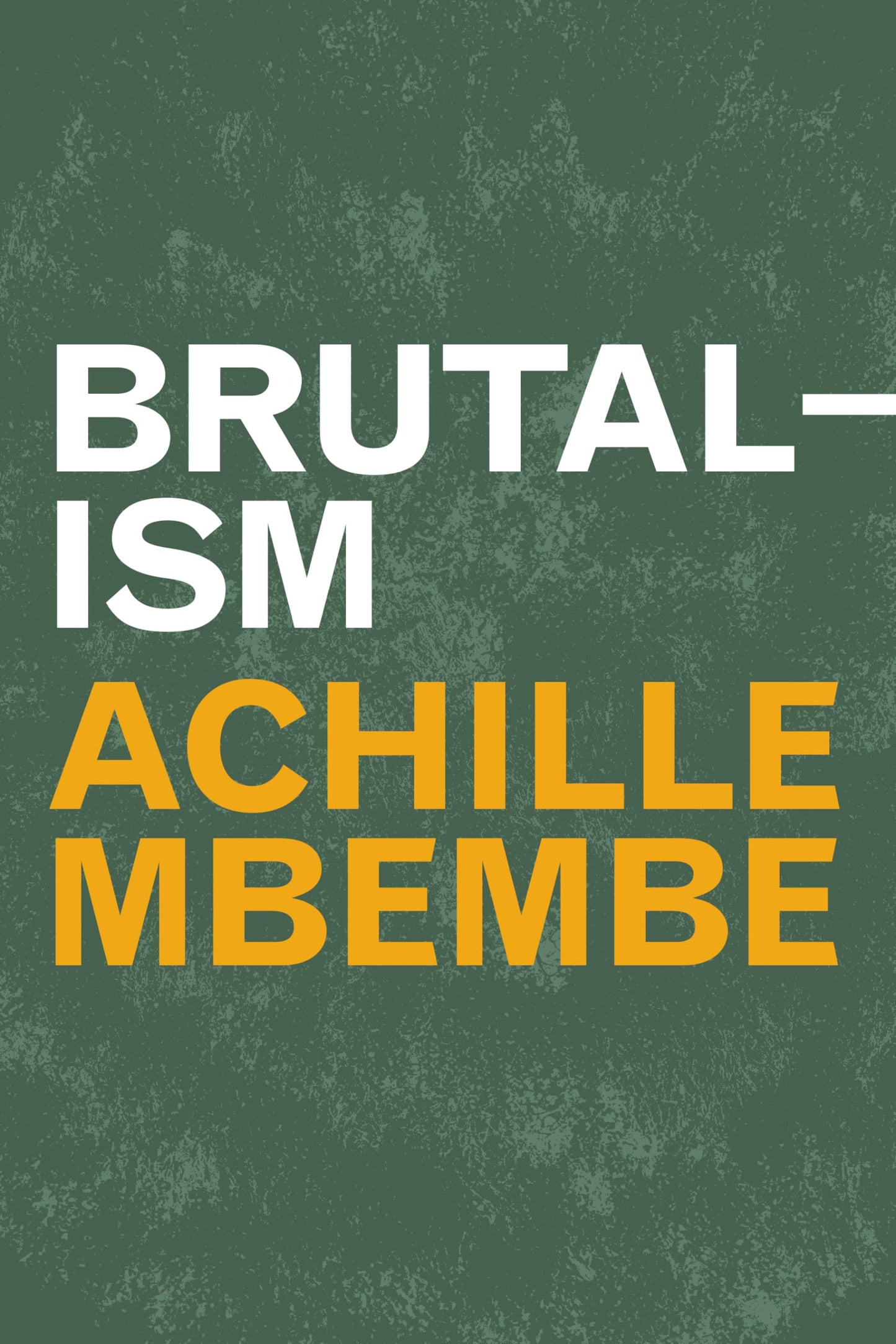Brutalism book cover