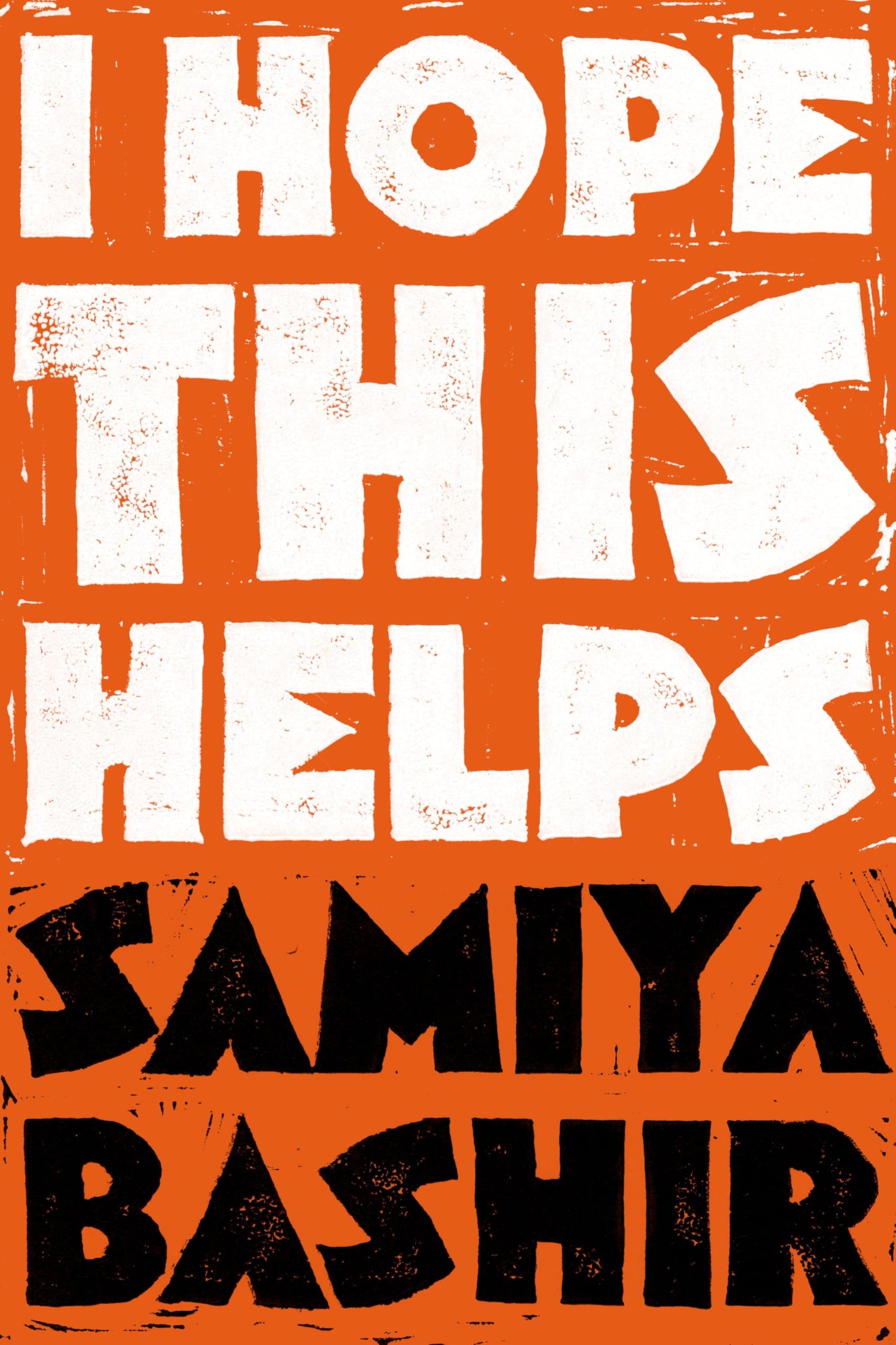 I Hope This Helps book cover