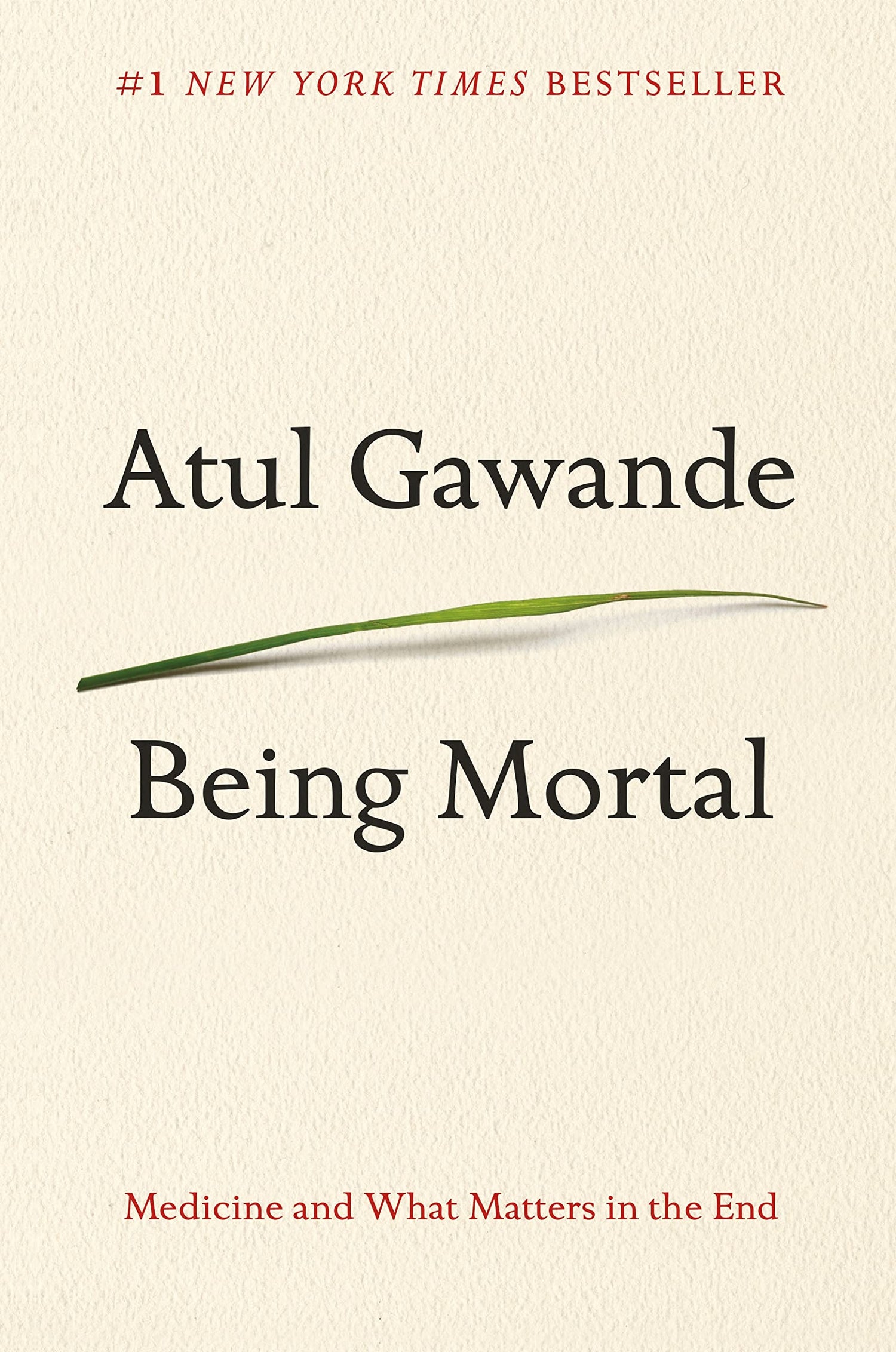 Being Mortal: Medicine and What Matters in the End book cover