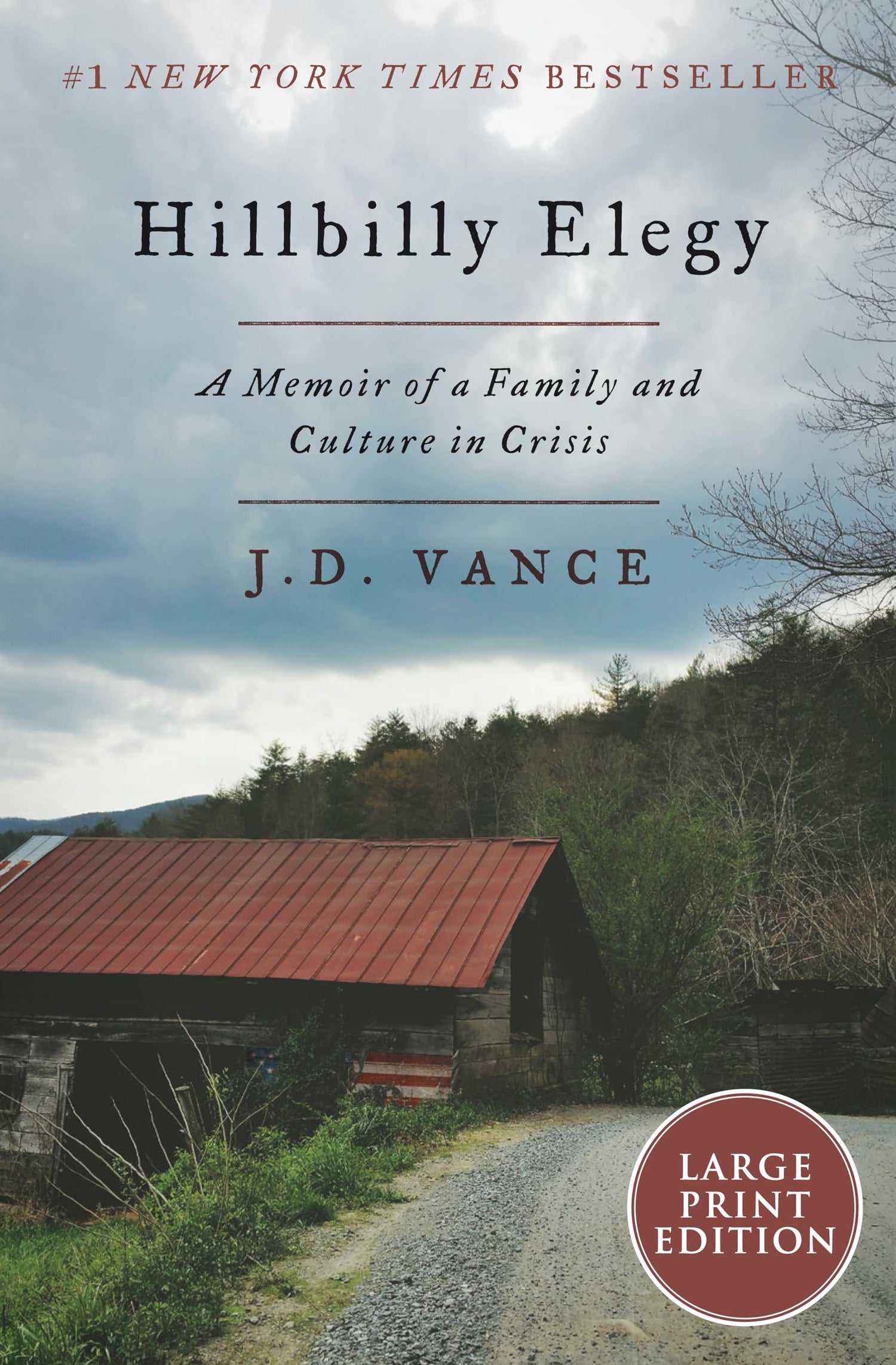 Hillbilly Elegy [Movie Tie-In]: A Memoir of a Family and Culture in Crisis book cover