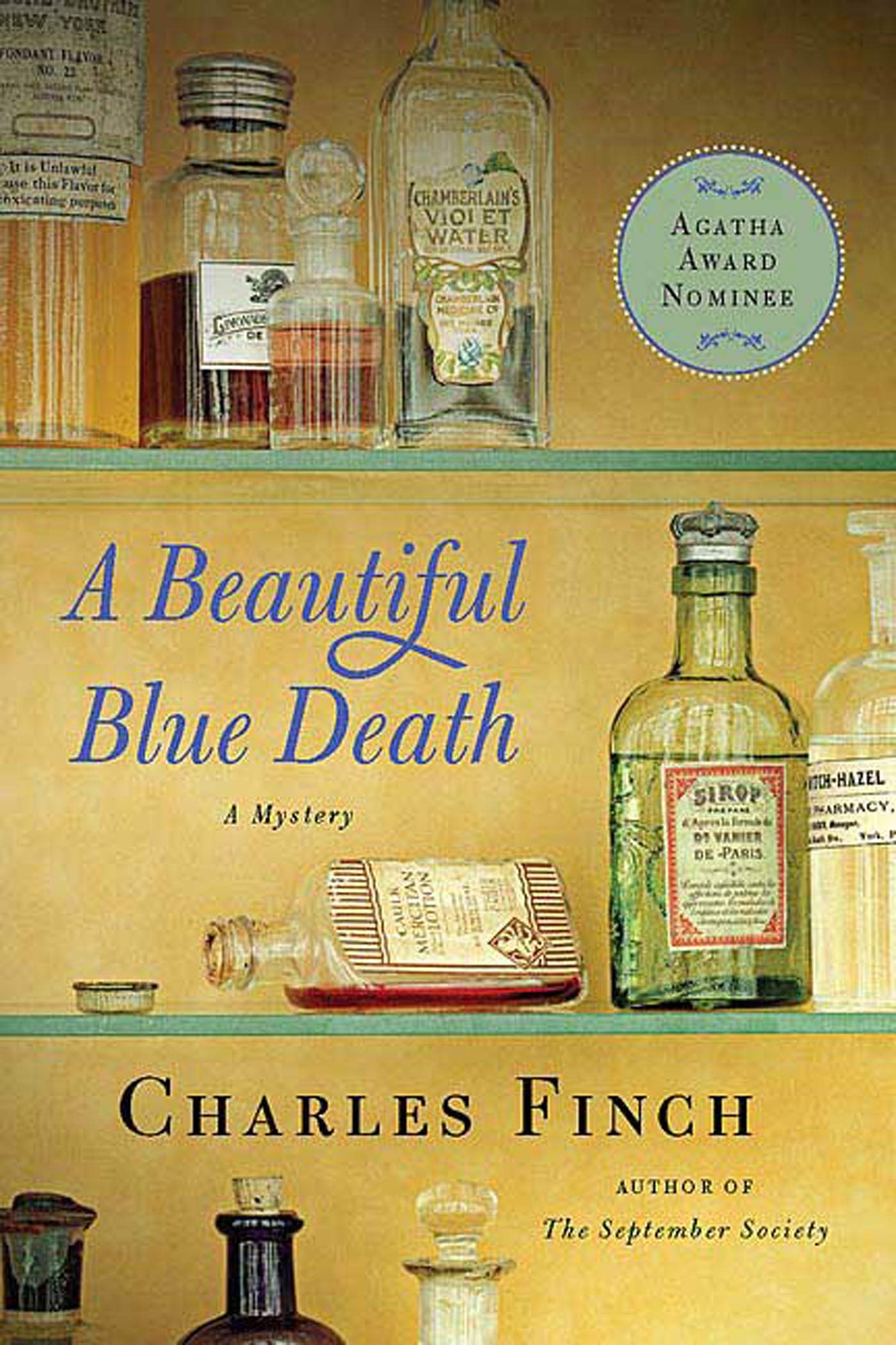 Beautiful Blue Death: The First Charles Lenox Mystery book cover
