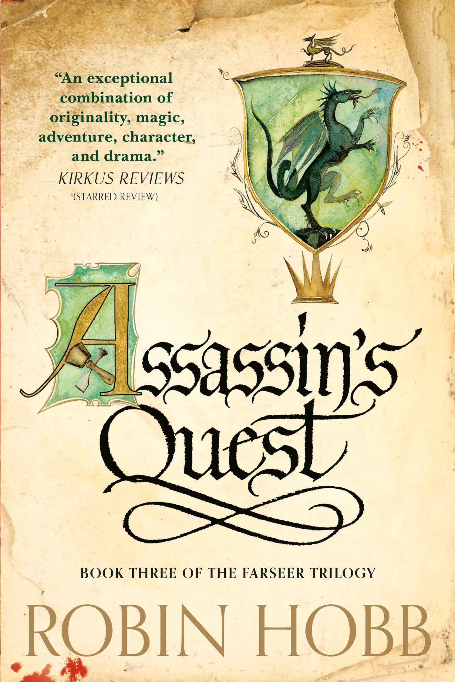 Assassin's Quest book cover